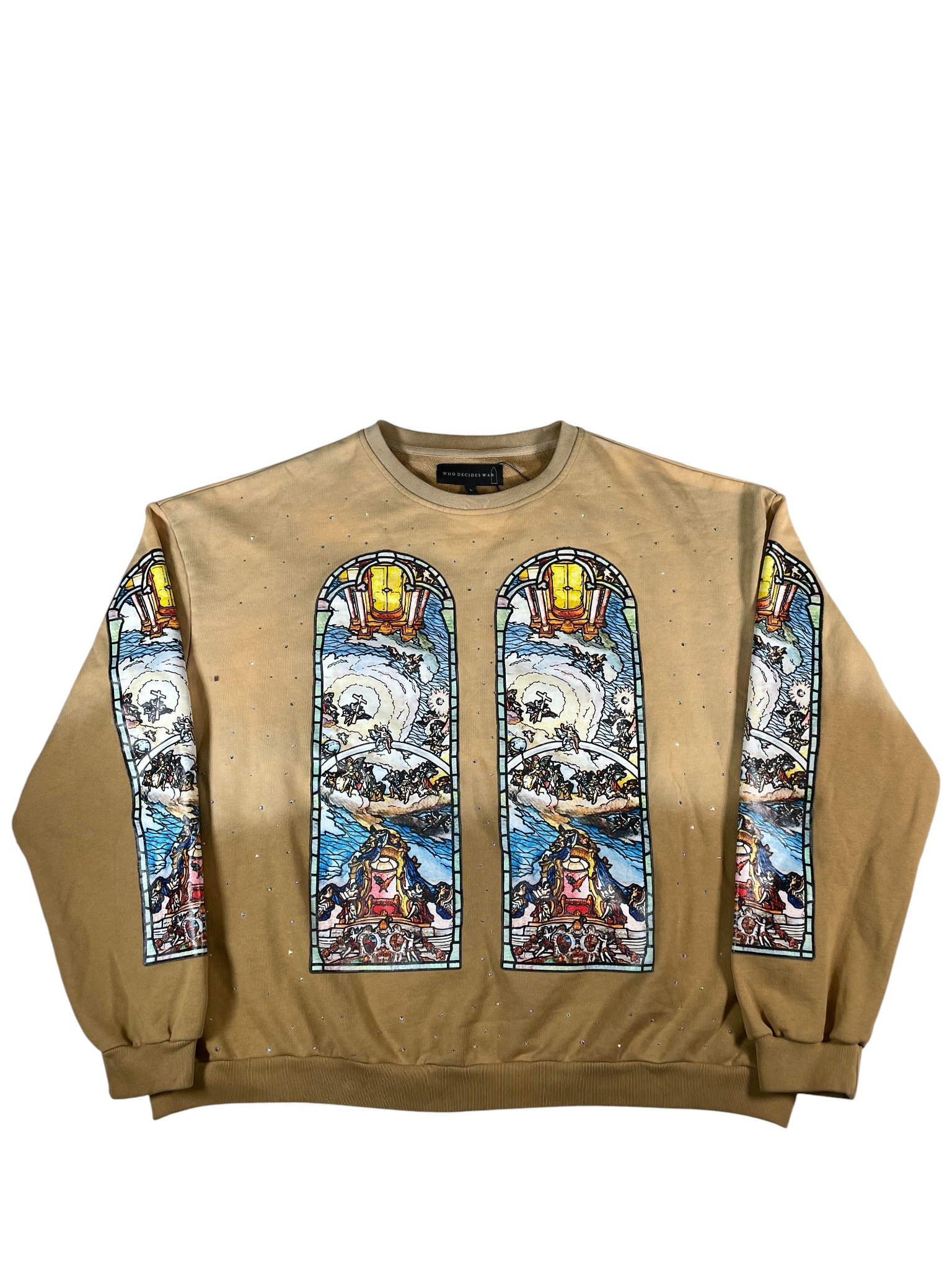 Who Decides War 'Chalice' Tan Crewneck