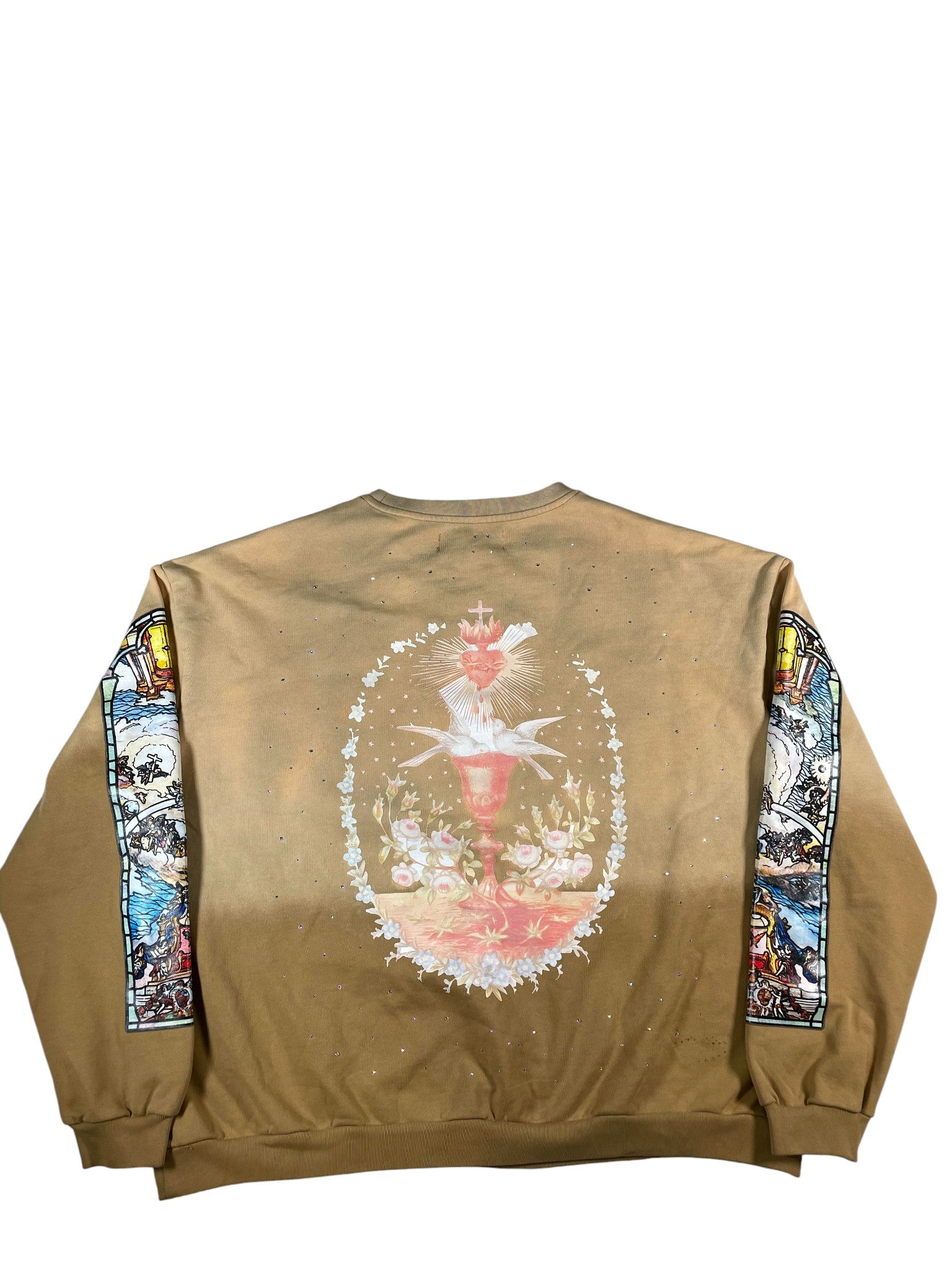 Who Decides War 'Chalice' Tan Crewneck