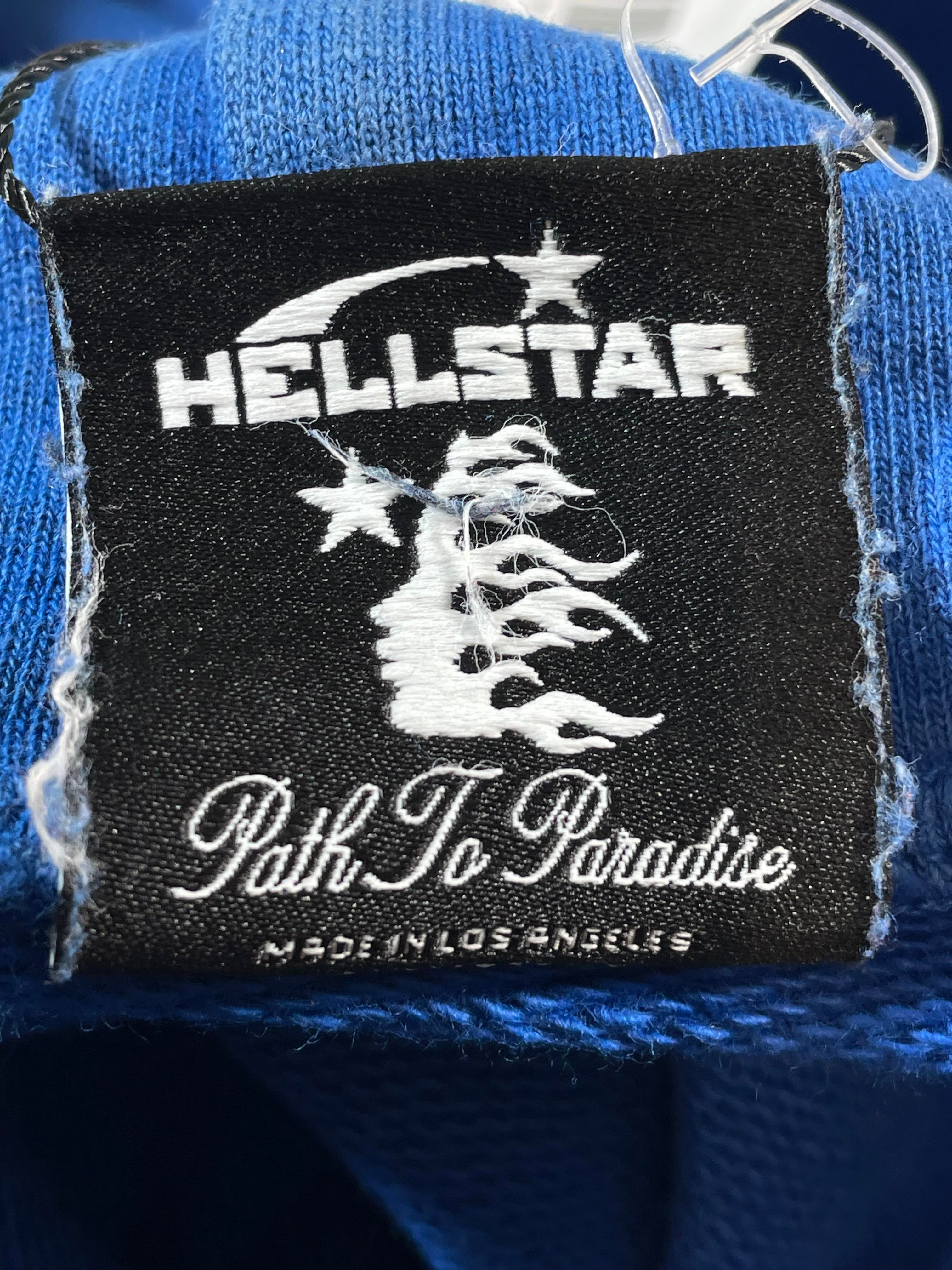 Hellstar Blue Yoga Hoodie