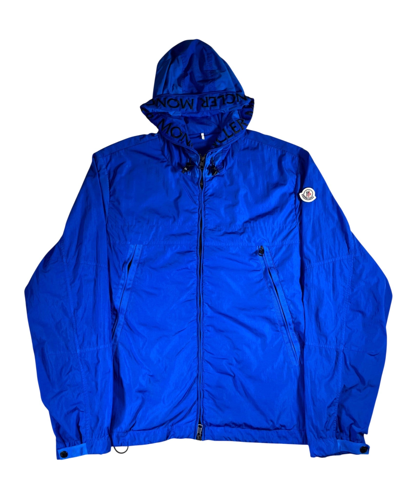 Moncler "Montcla Windbreaker" Blue Jacket