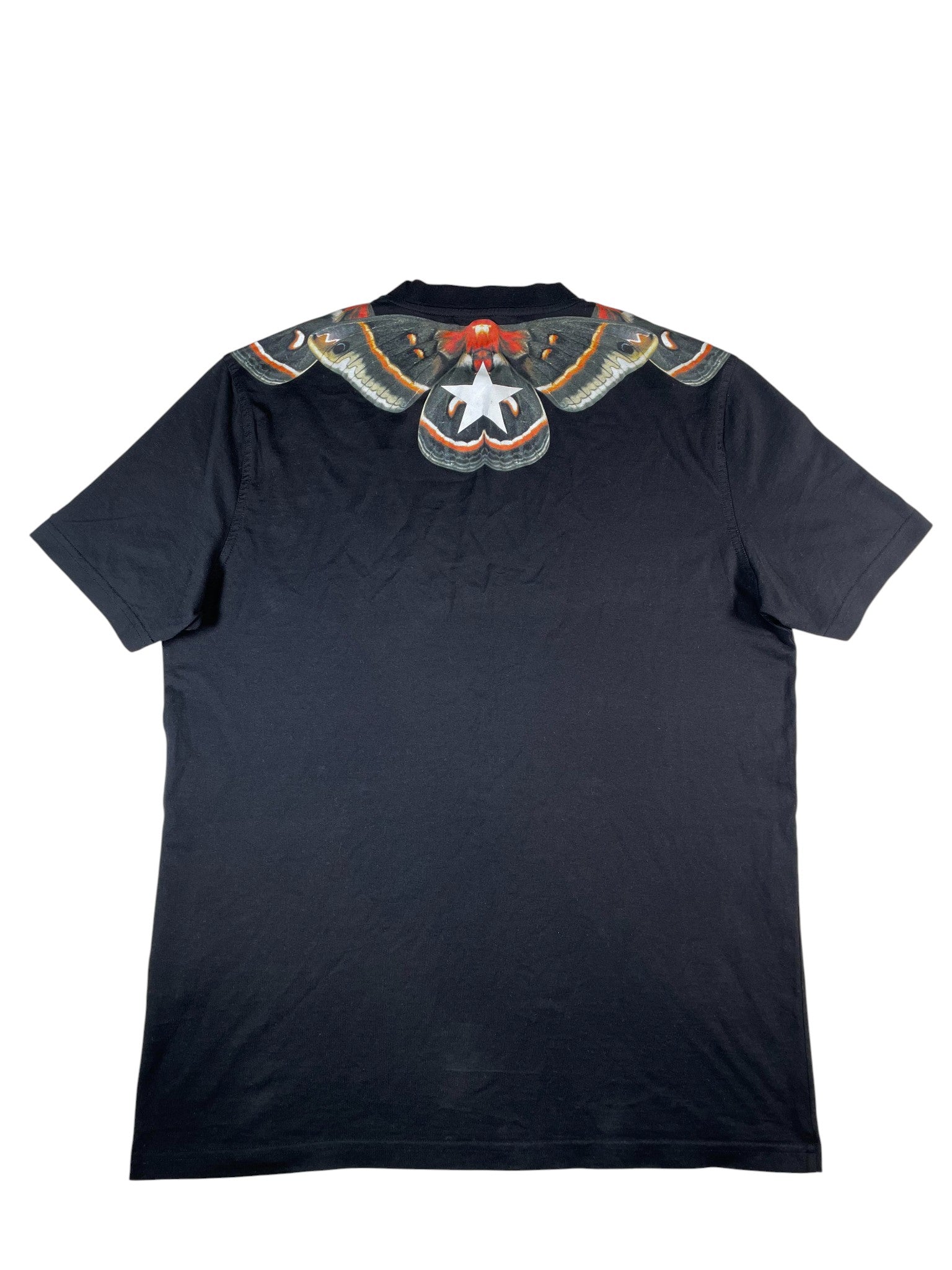 Givenchy 'Butterfly' Black Tee