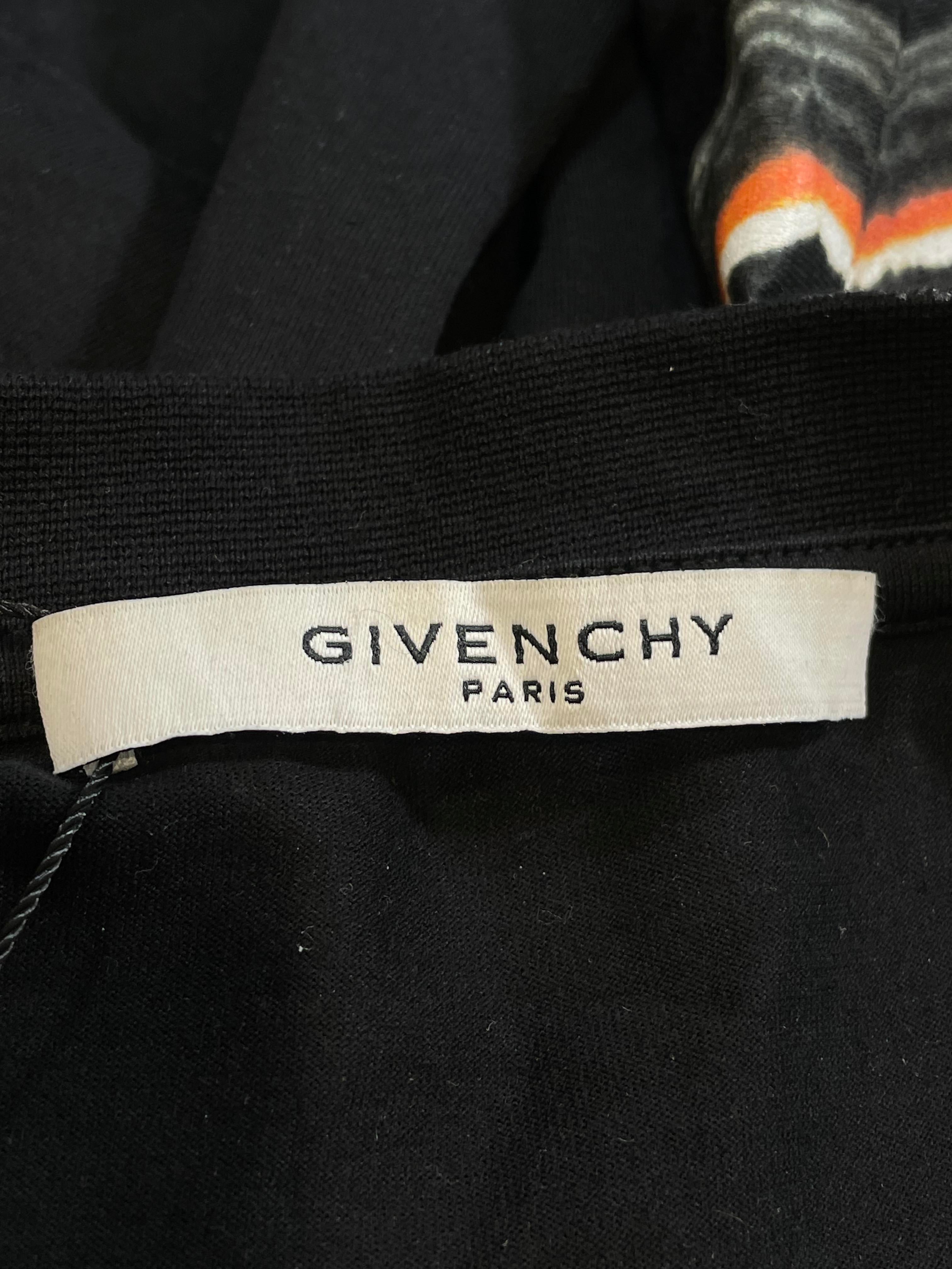 Givenchy 'Butterfly' Black Tee