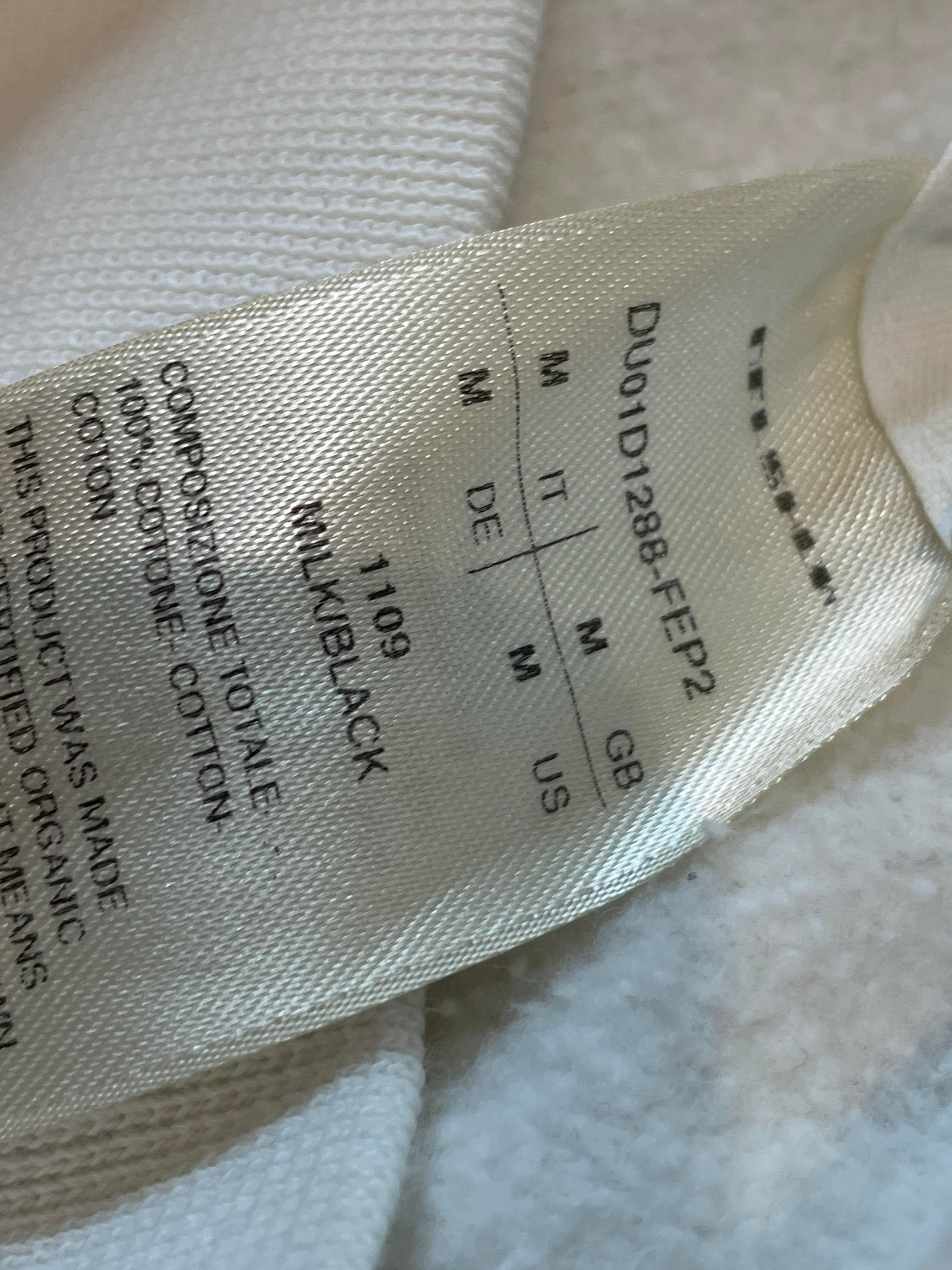 Rick Owens DRKSHDW White Hoodie