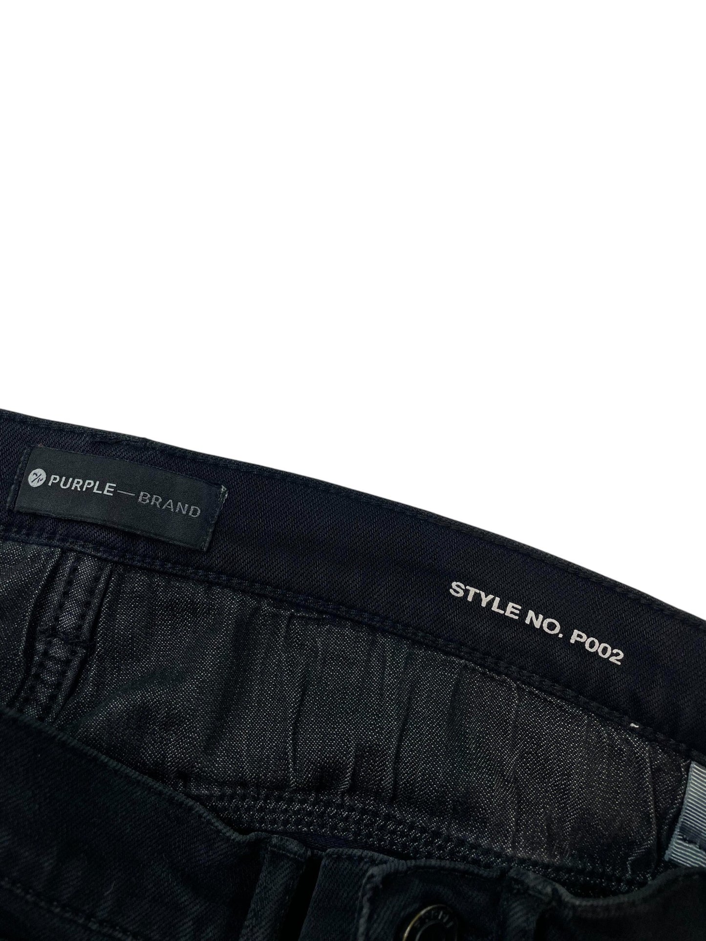 Purple Brand Black Paint Splatter Jeans