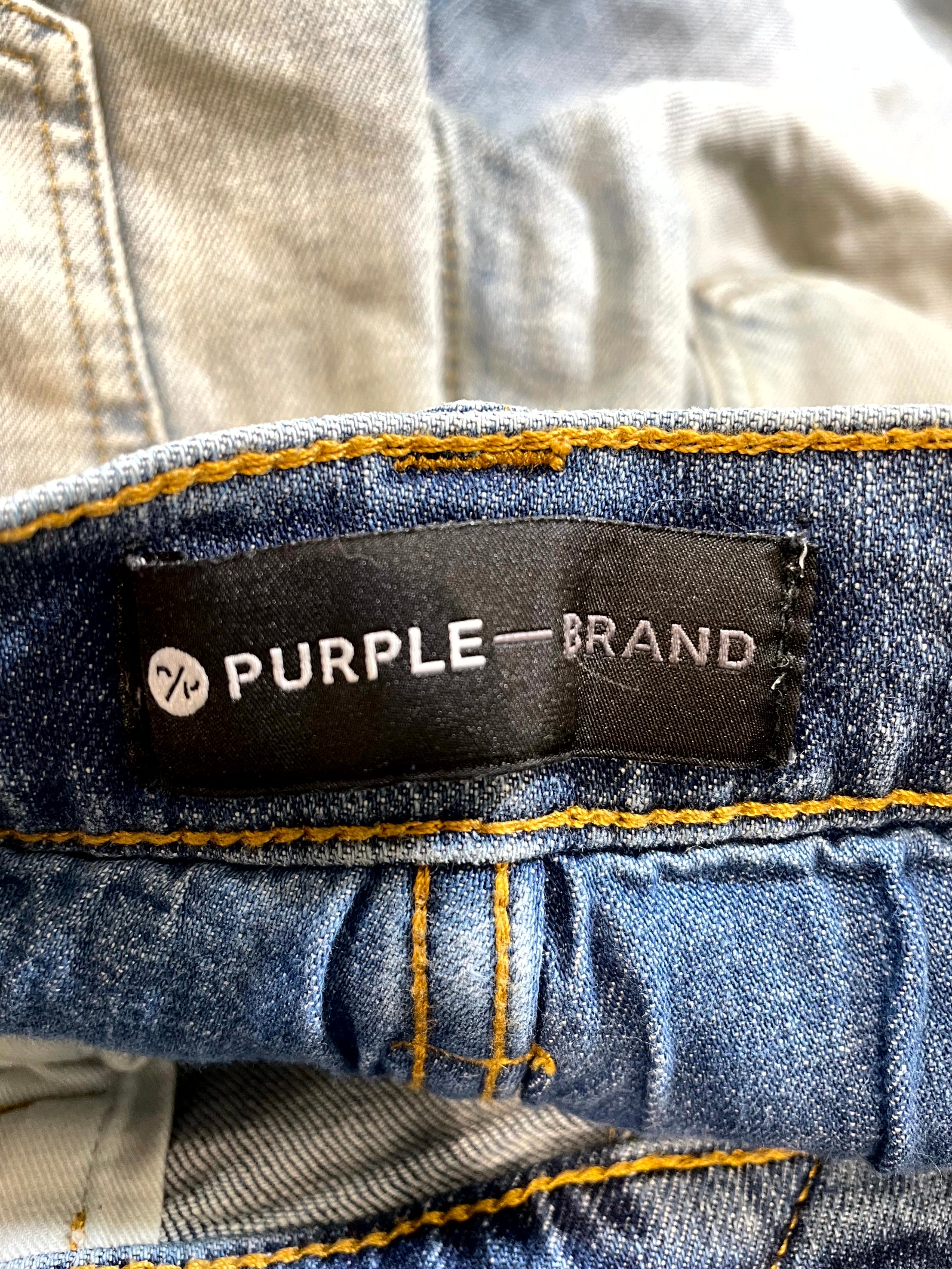 Purple Brand Light Wash Jeans