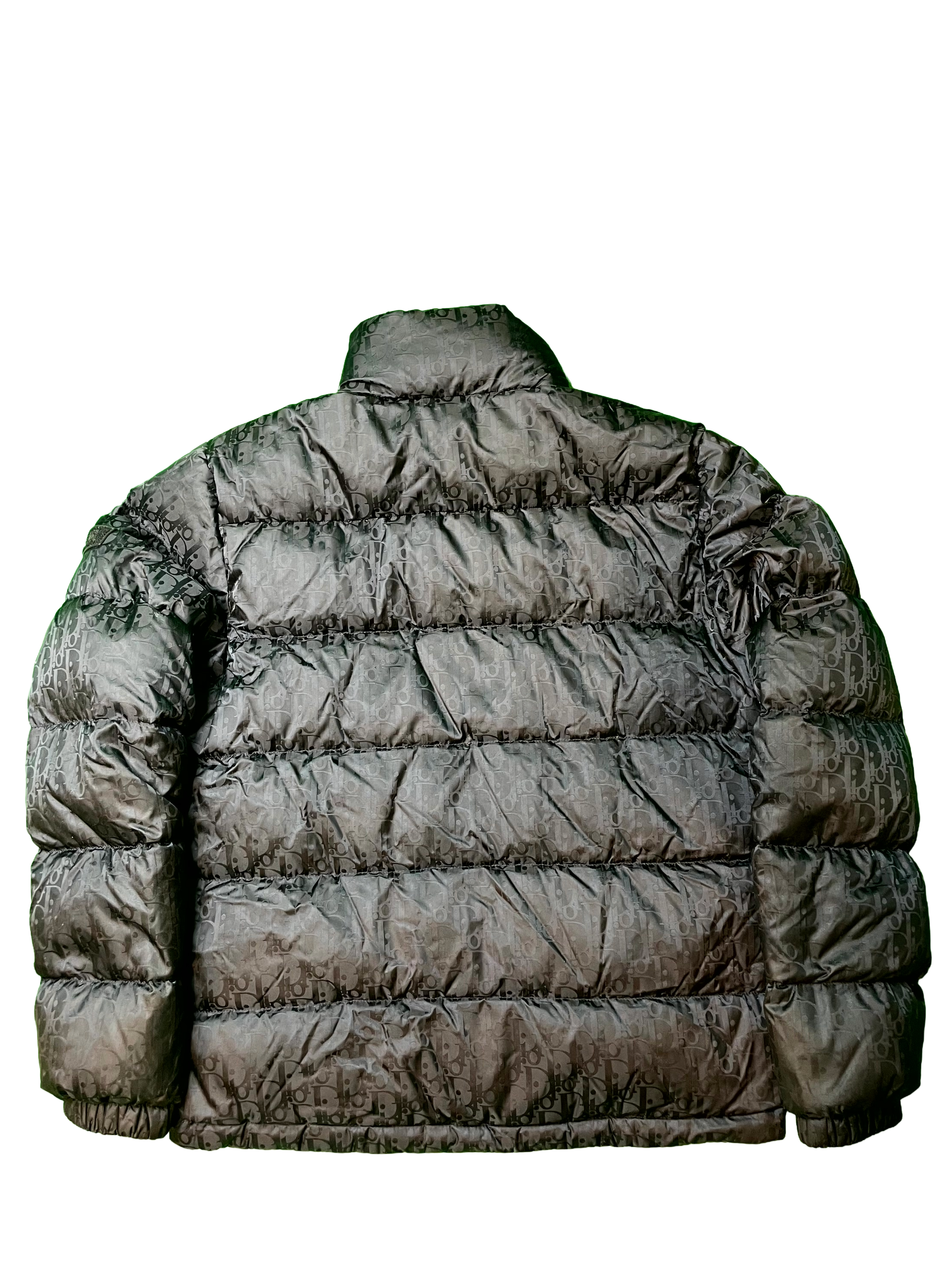 Dior Oblique Puffer Black Jacket