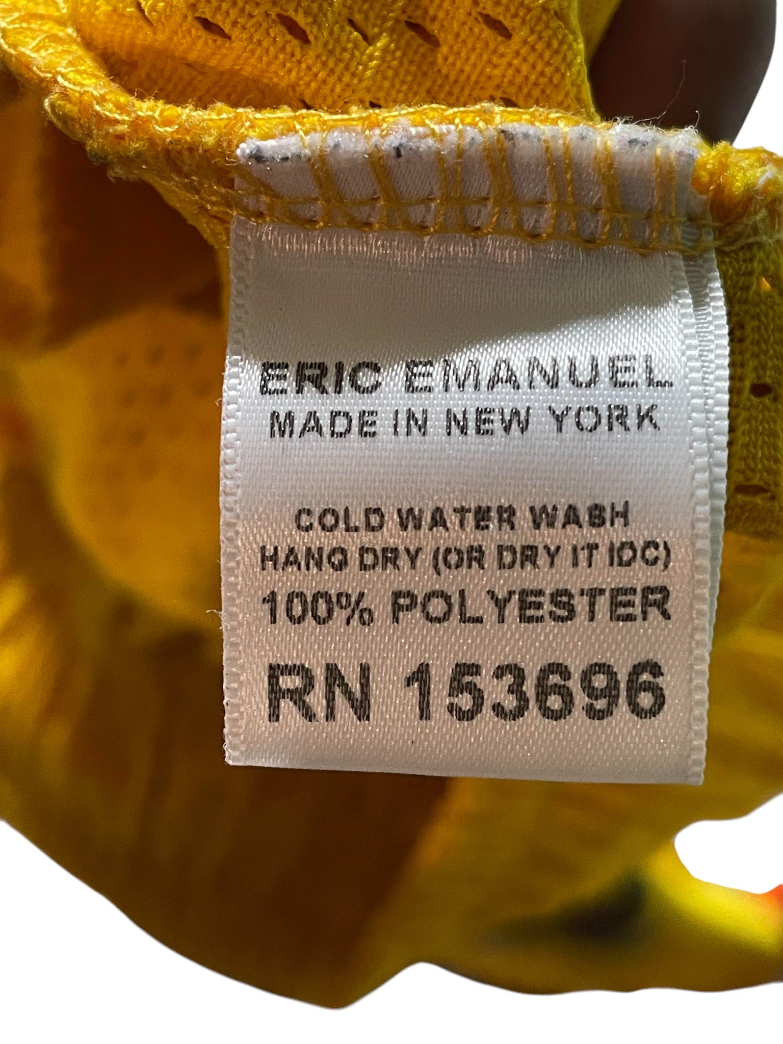 Eric Emanuel Warren Lotas Yellow Shorts