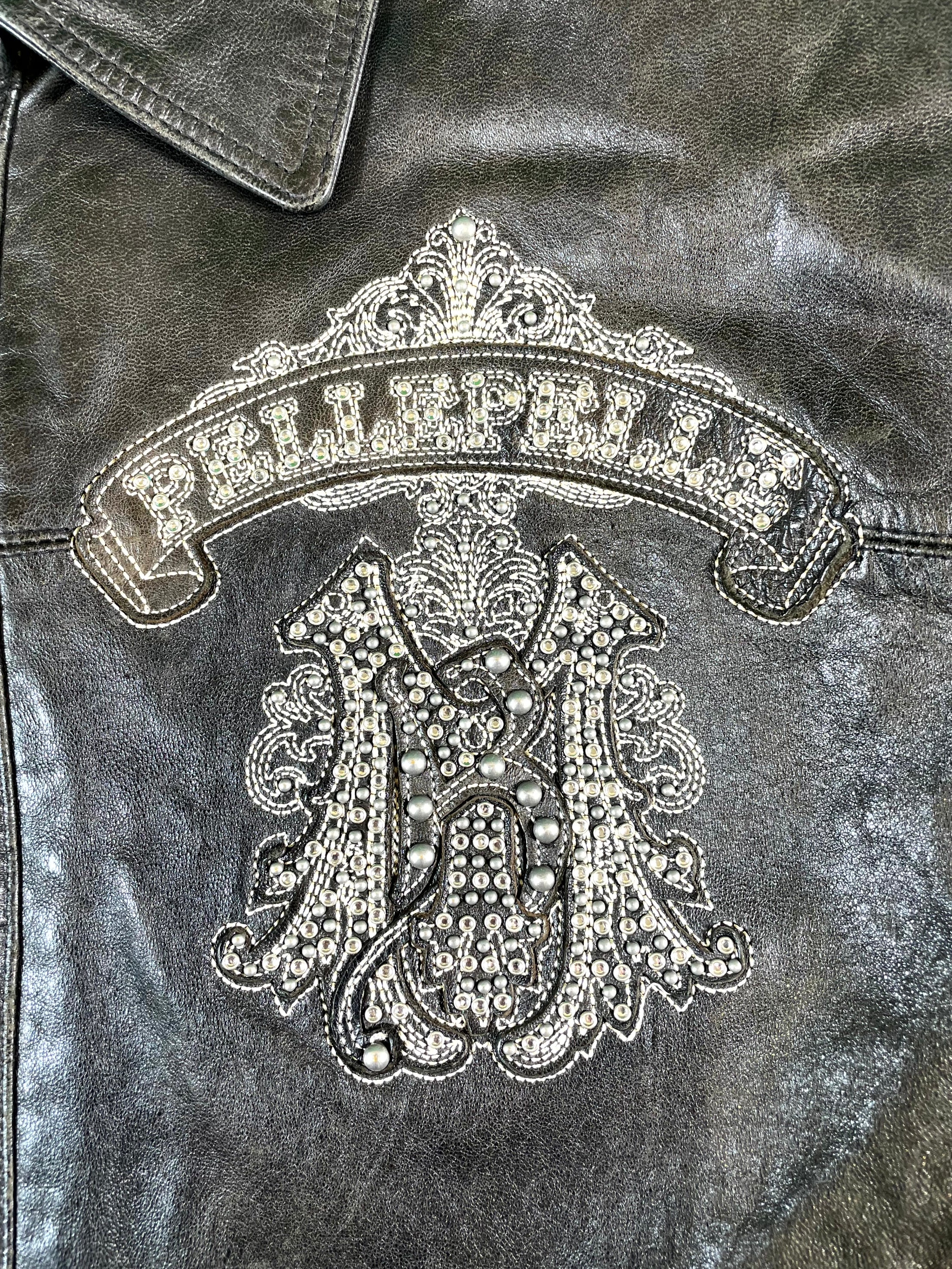 Pelle Pelle Vintage Black Bomber Jacket