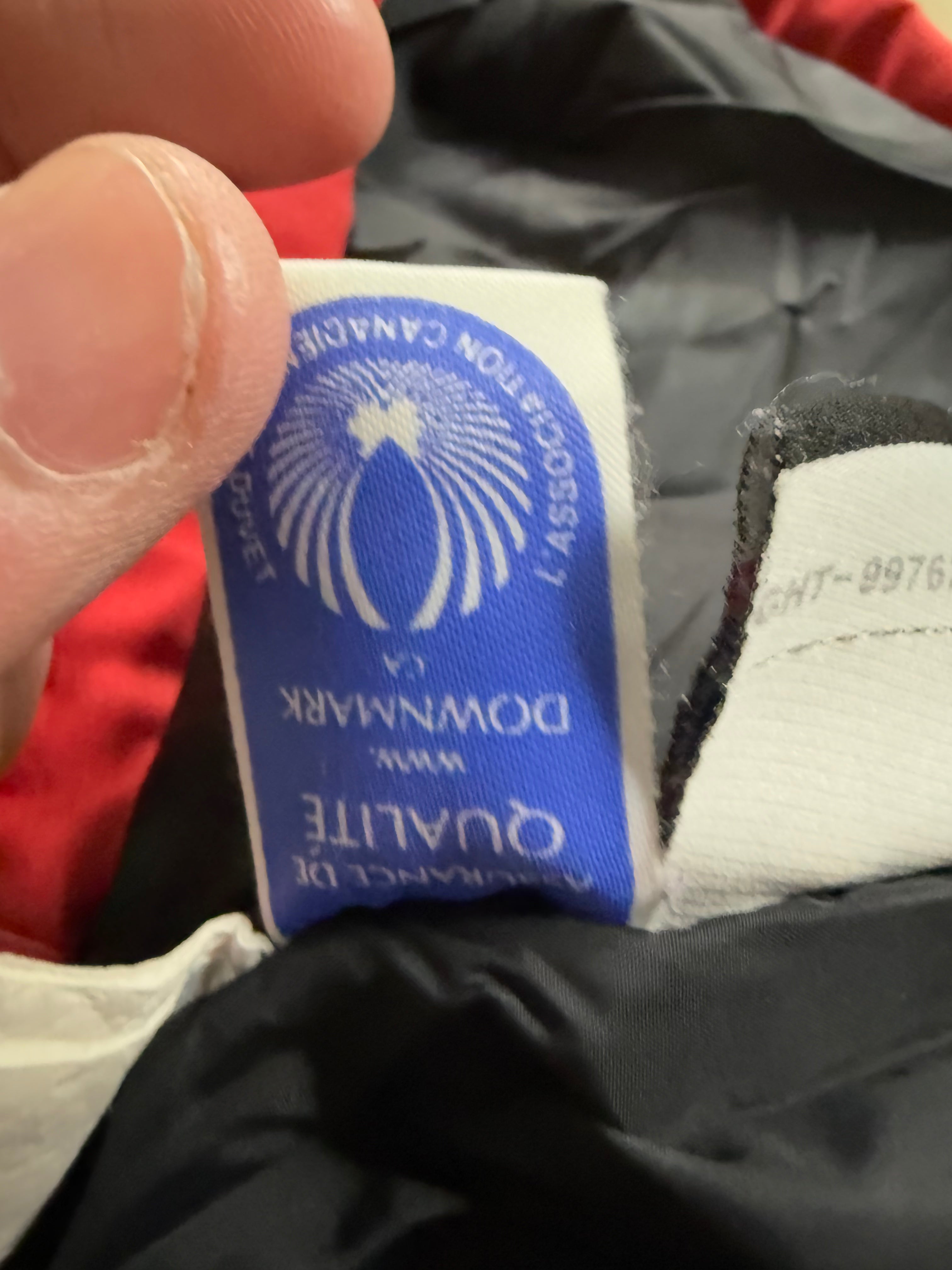 Canada Goose Fur Red Bomber Jacket