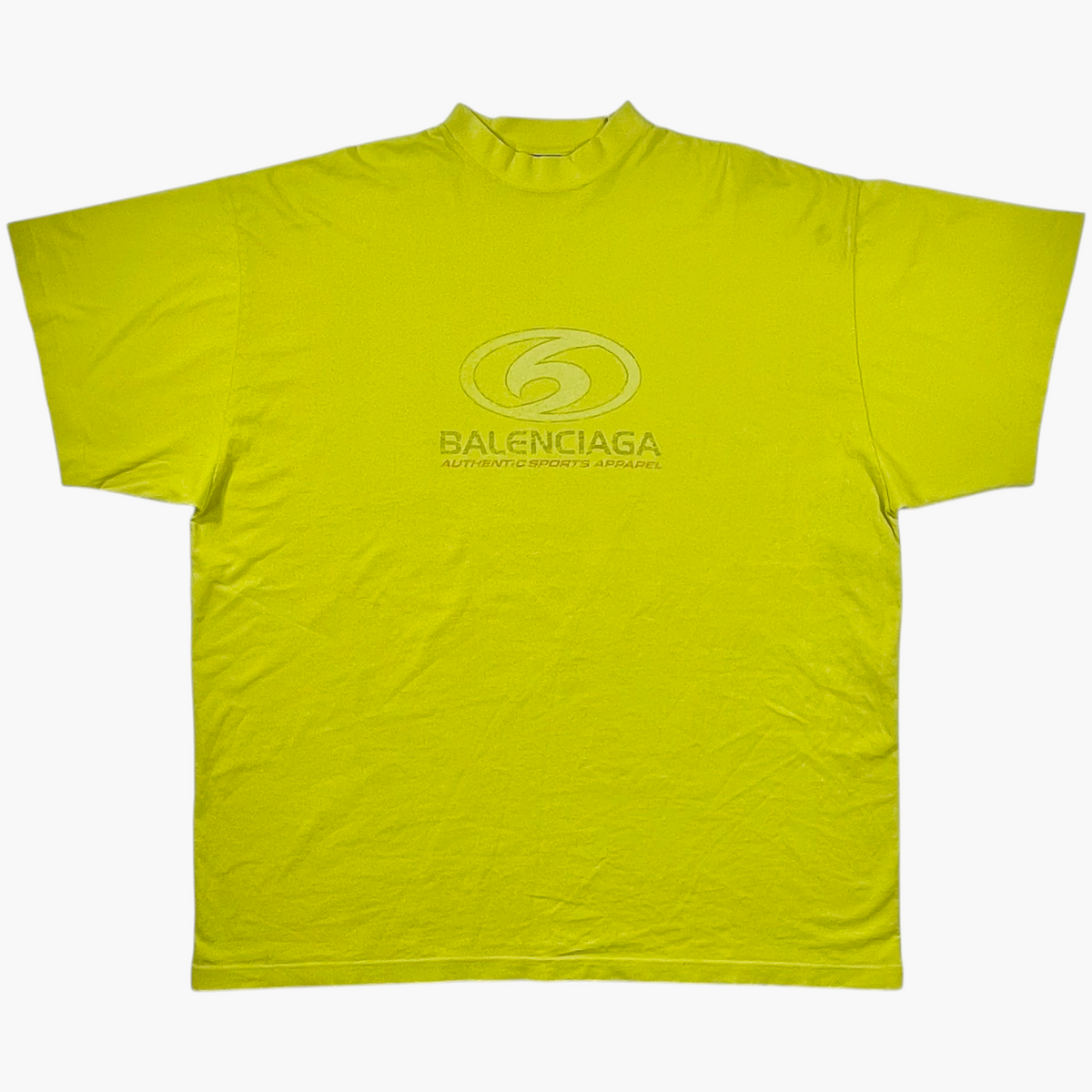 Balenciaga Darkwave Yellow Tee