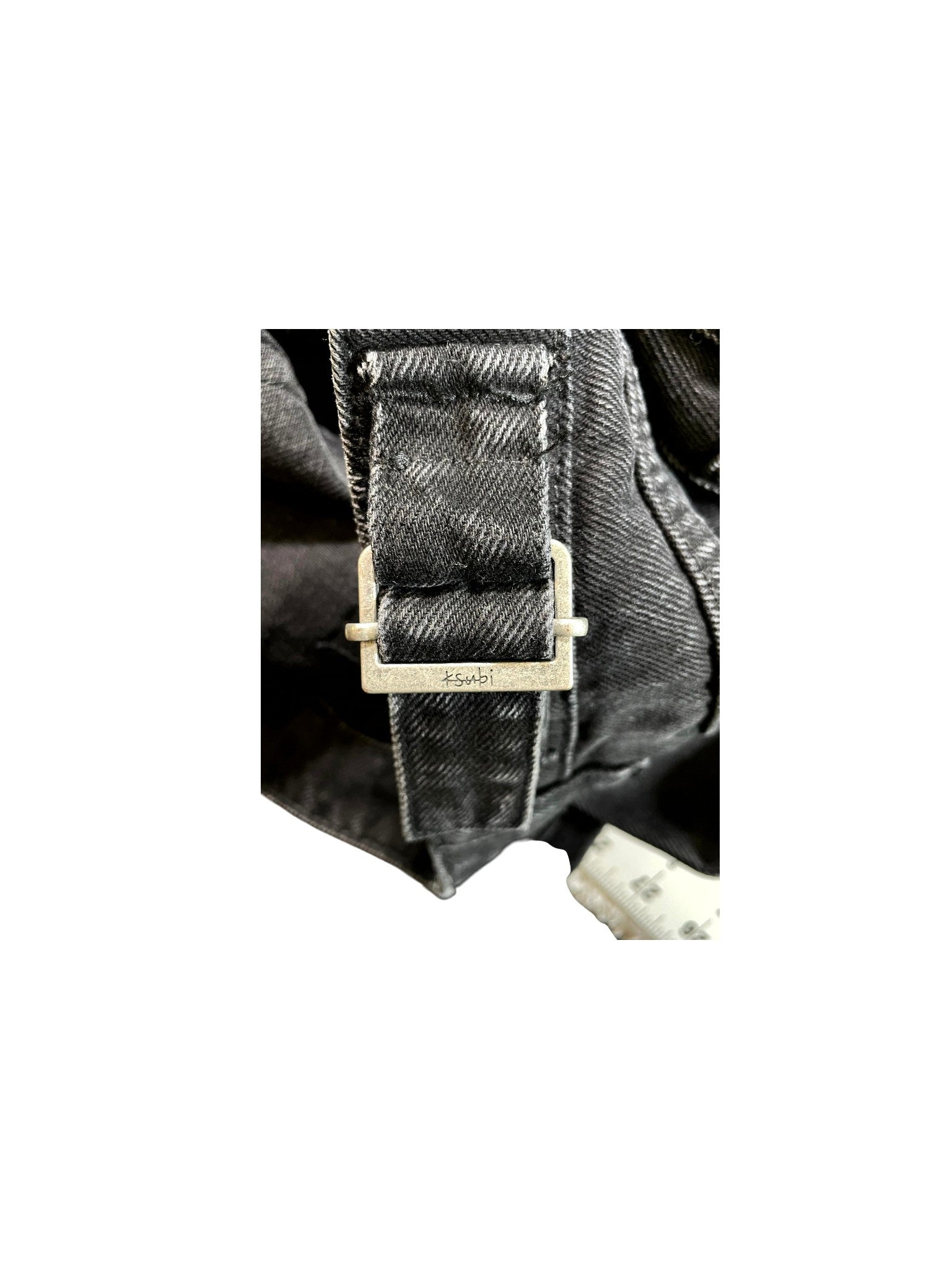 Ksubi Straight Leg Plus Black Jeans