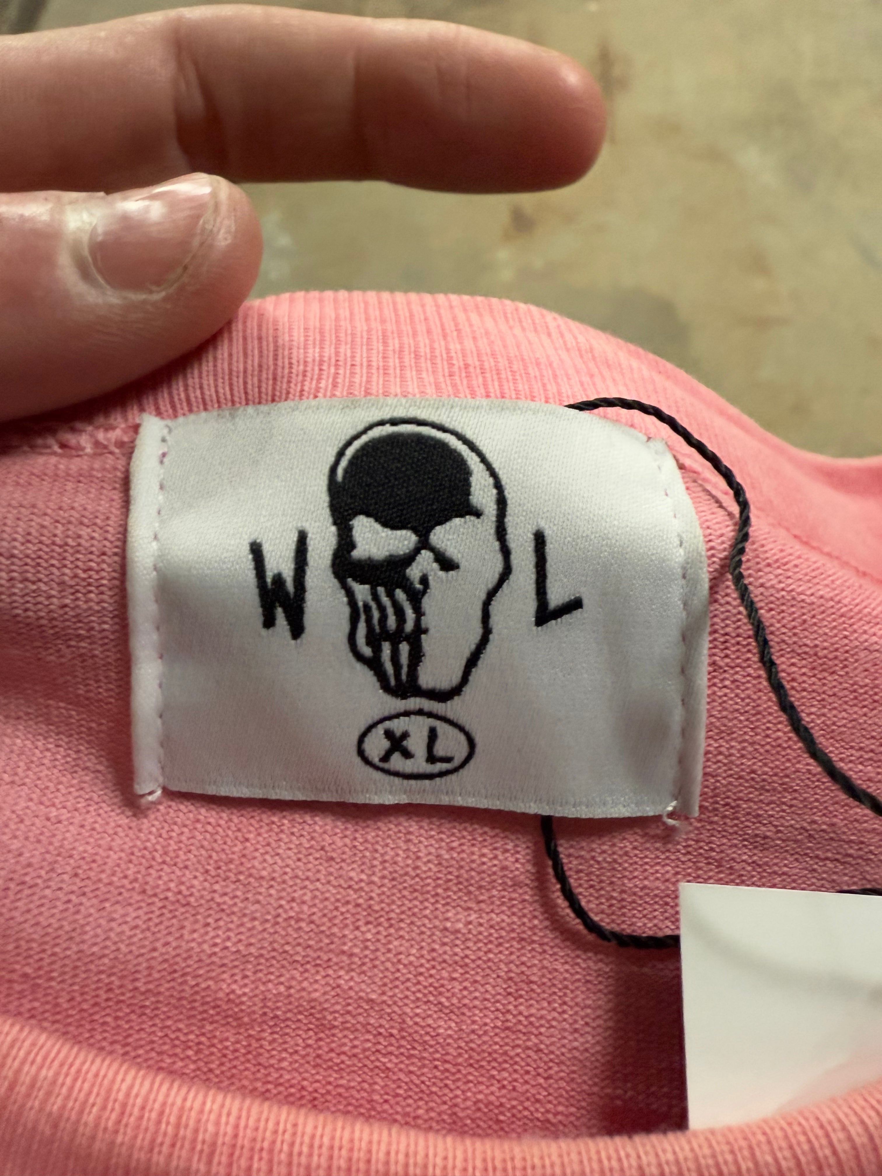 Warren Lotas Mojave Tee Blue Pink New XL