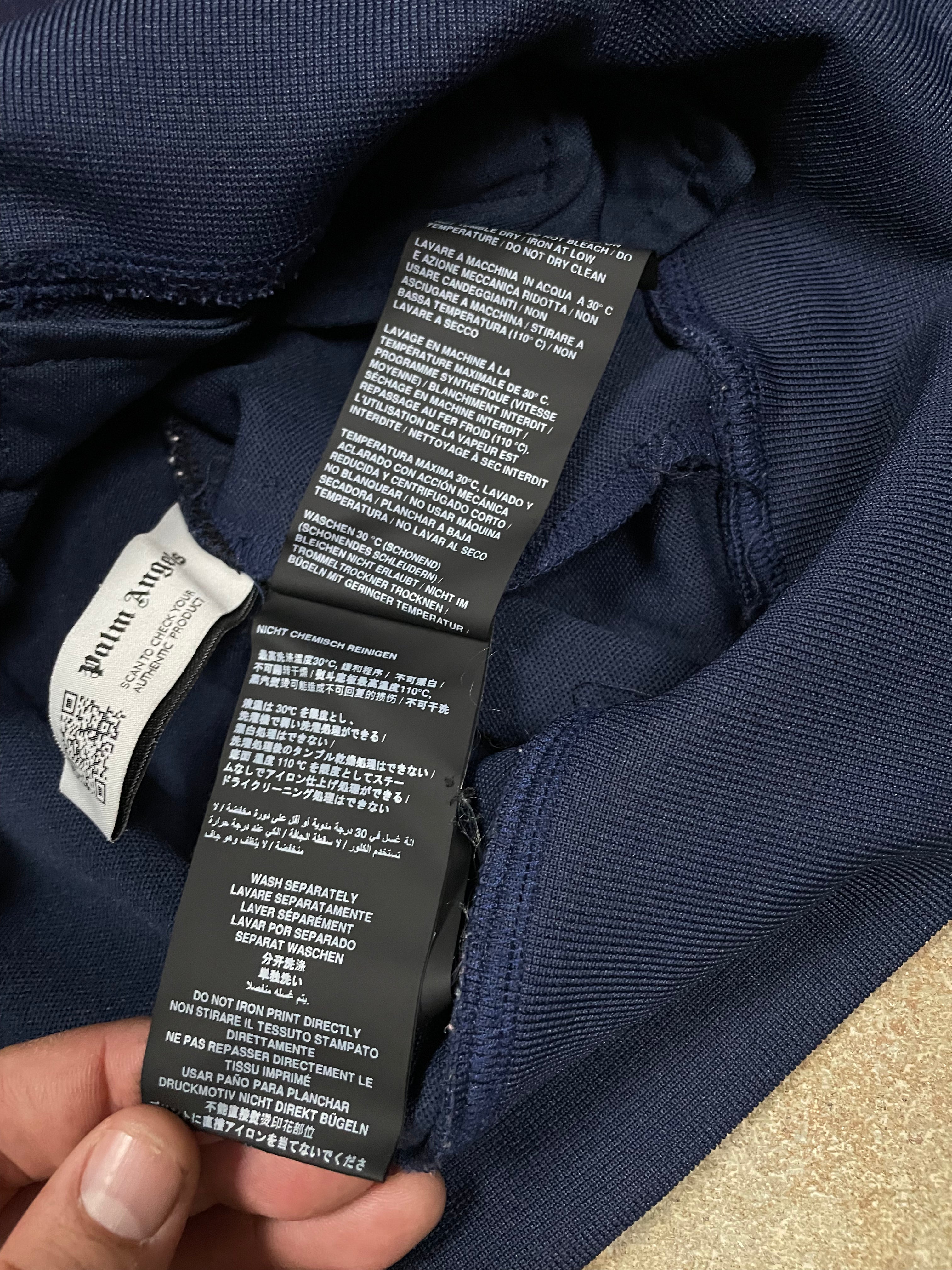 Palm Angel Tracksuit Navy Red White Used Large (Medium Pants)