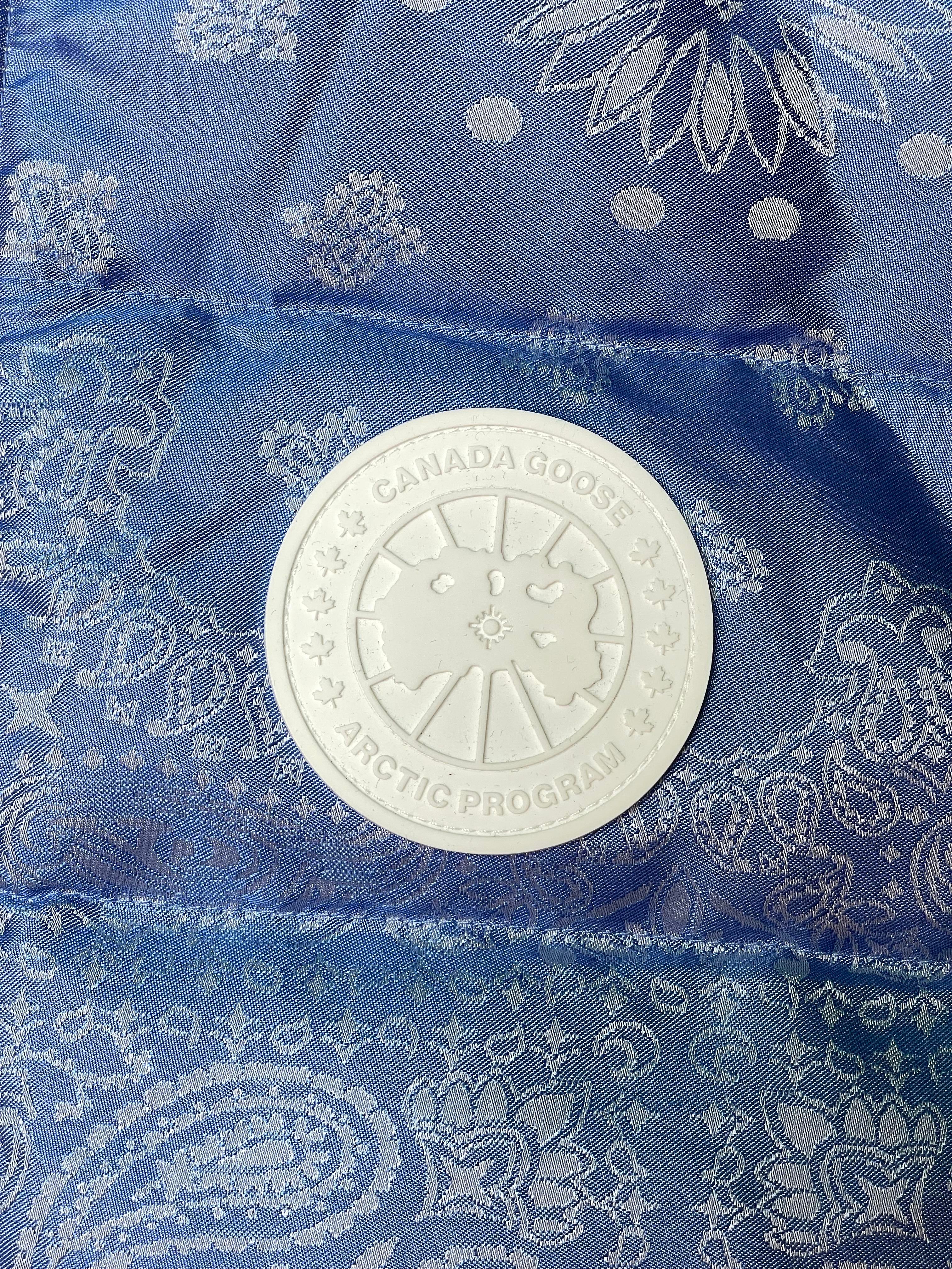 Canada Goose Bandana Puffer Baby Blue Vest
