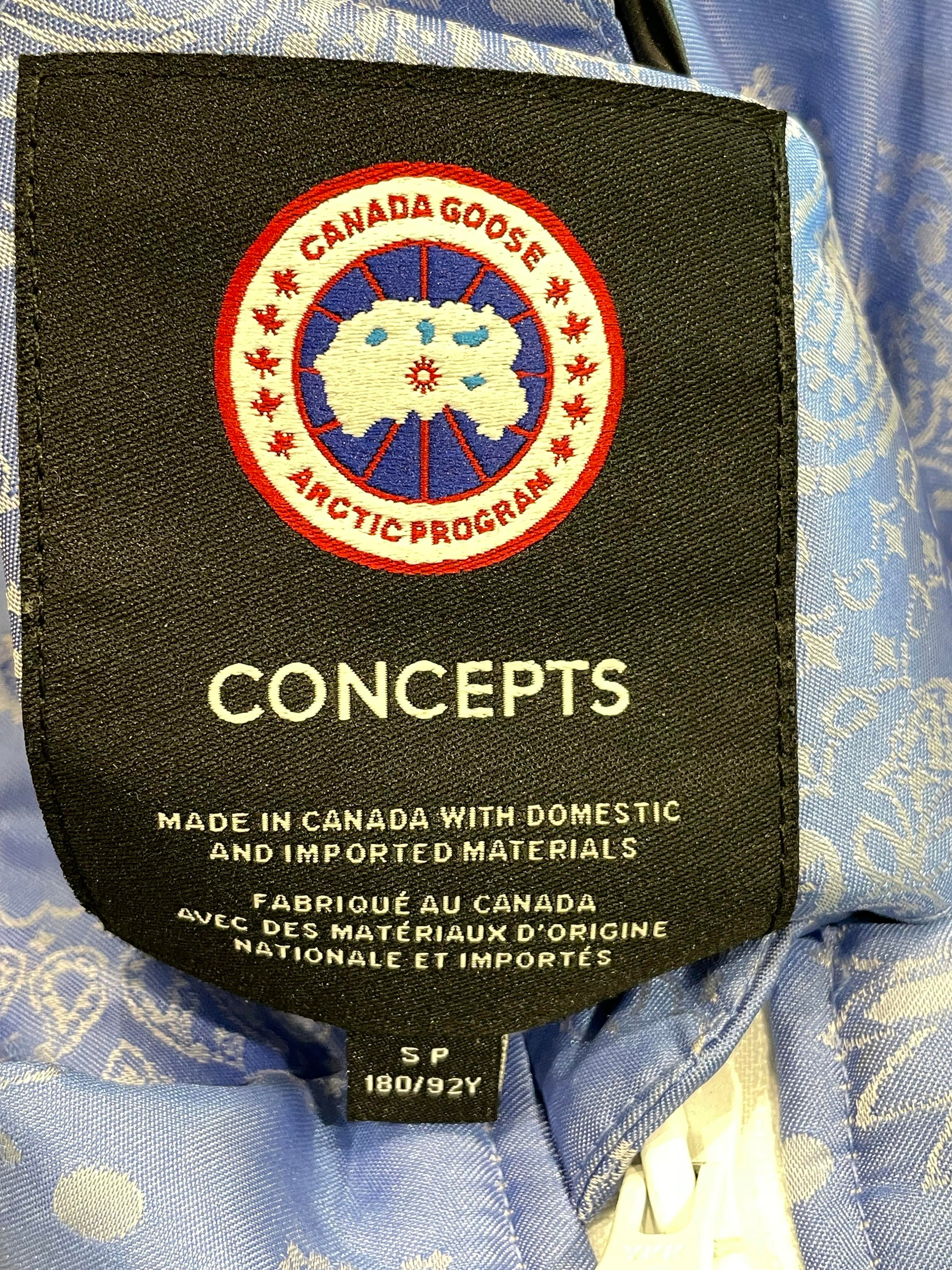 Canada Goose Bandana Puffer Baby Blue Vest