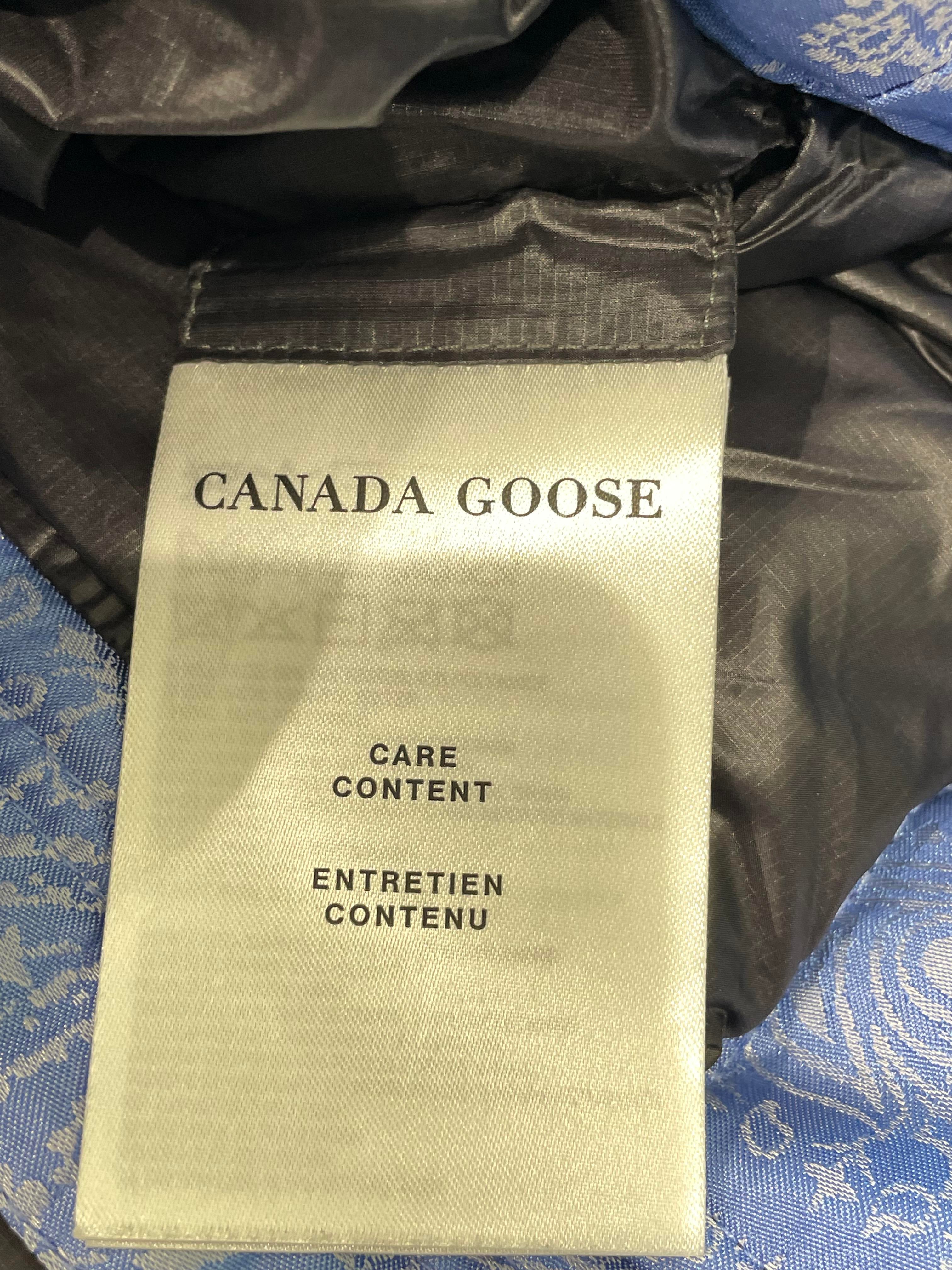 Canada Goose Bandana Puffer Baby Blue Vest