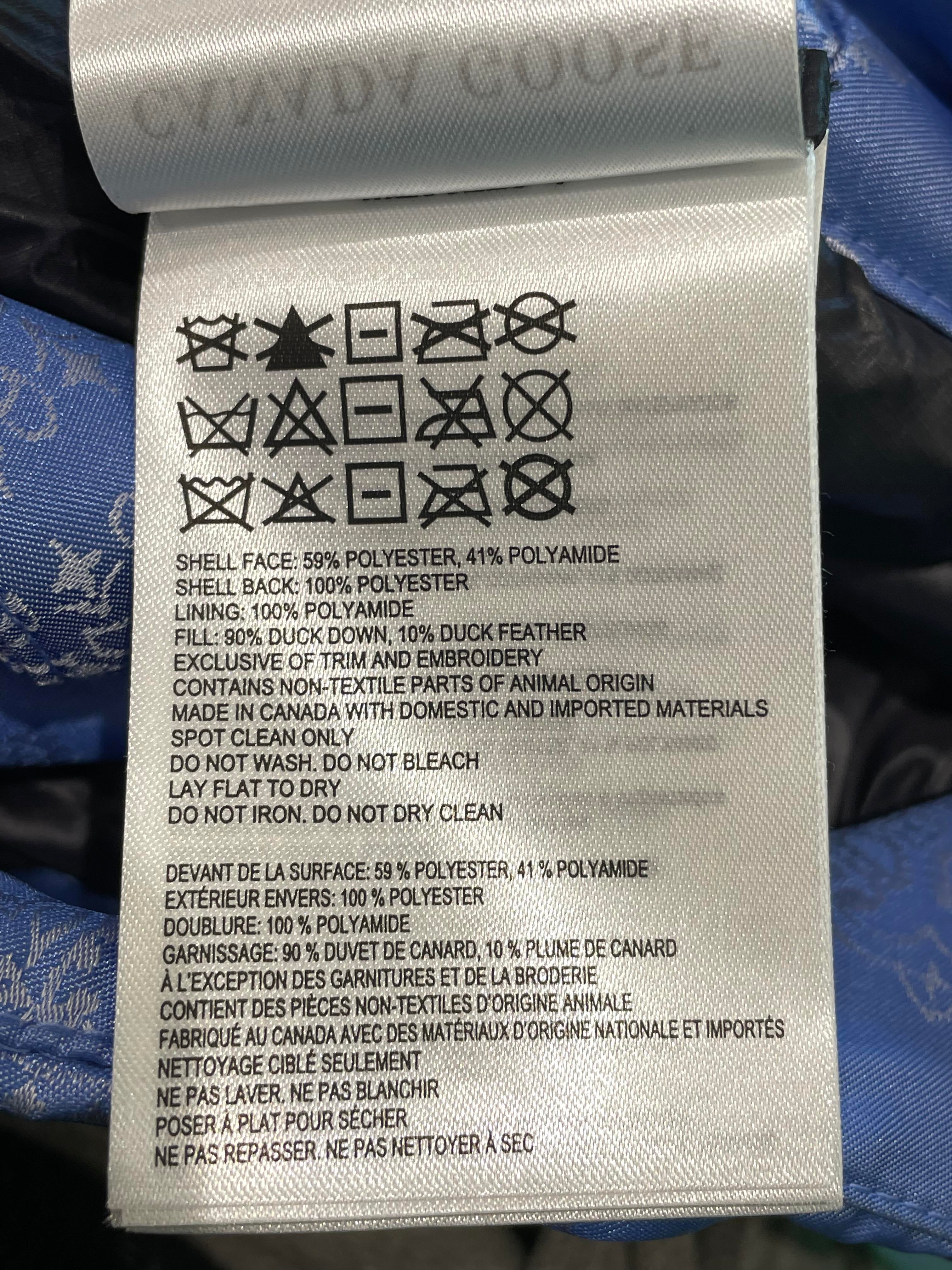 Canada Goose Bandana Puffer Baby Blue Vest