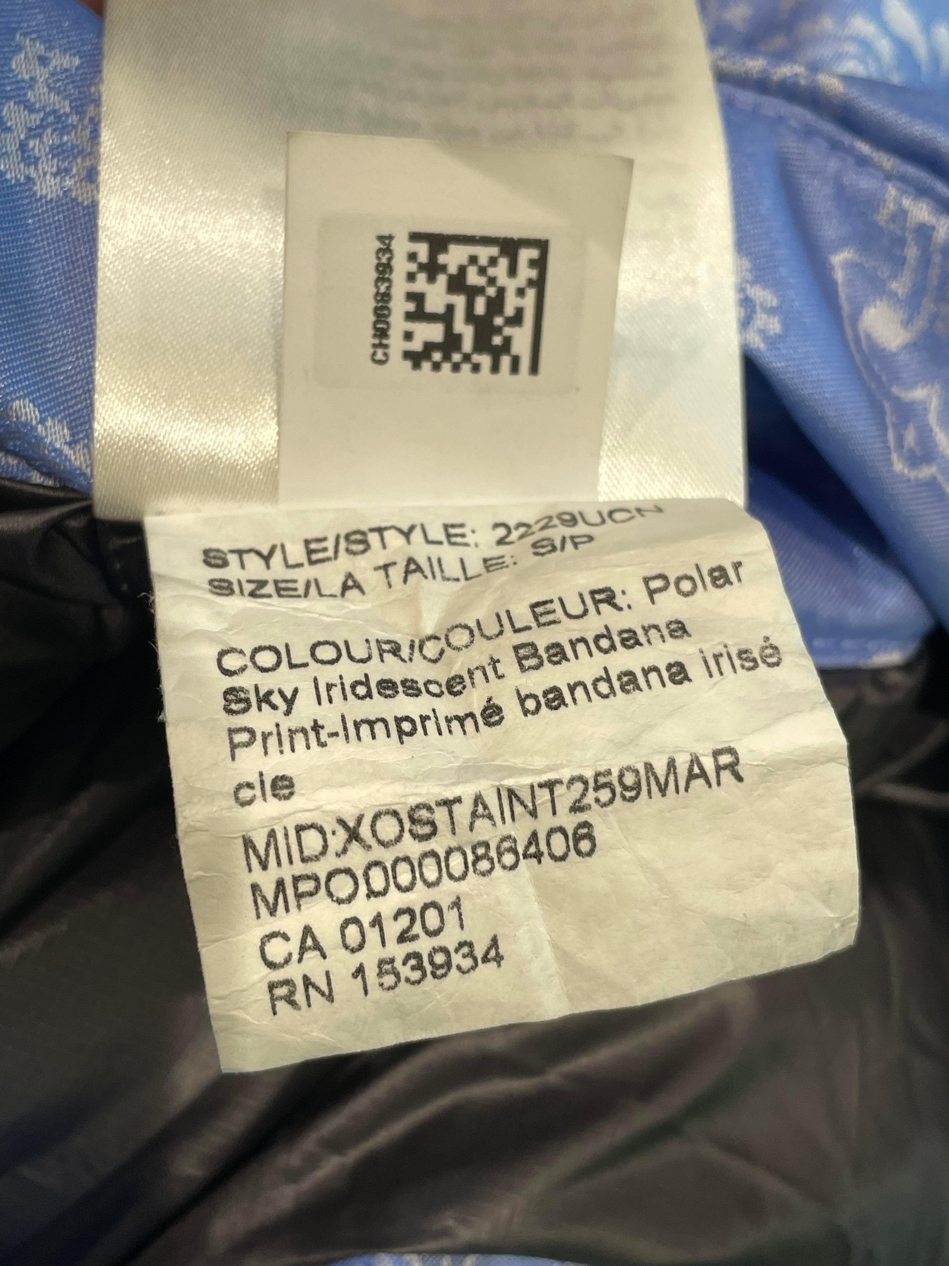 Canada Goose Bandana Puffer Baby Blue Vest