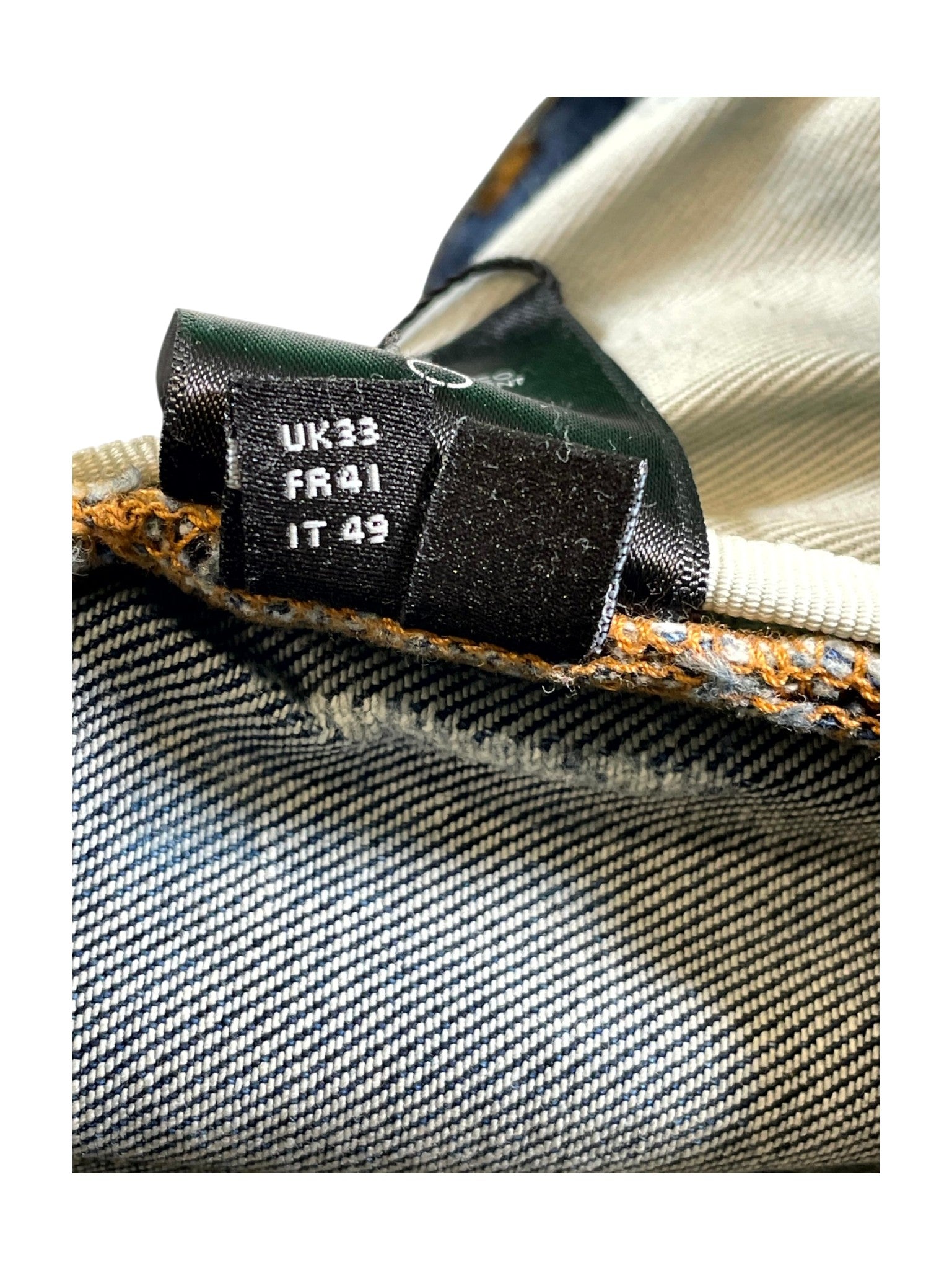 Amiri "Classic Denim Patch MX2" Deep Jeans