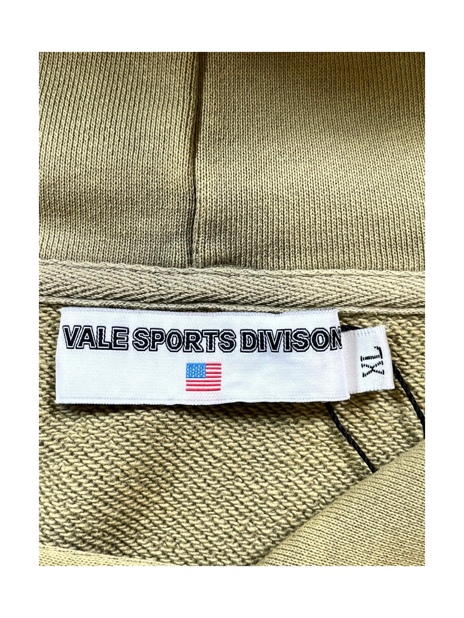 Vale Pale Valley Sport Dept Yellow & Black Hoodie