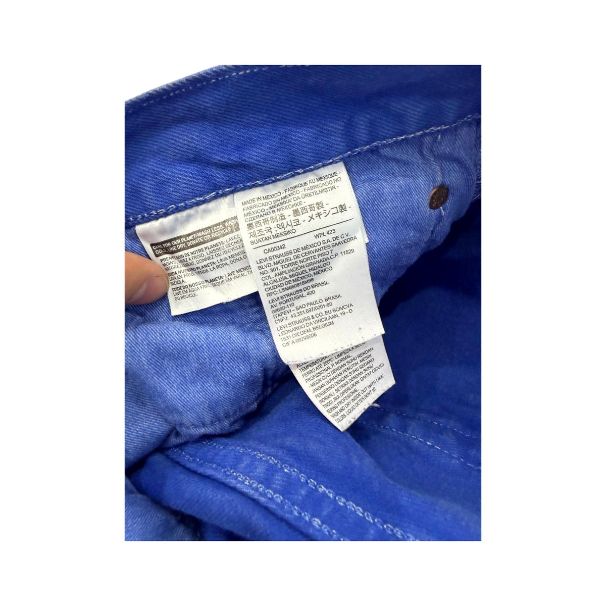 Denim Tears BSTROY Purple & Pink Jeans