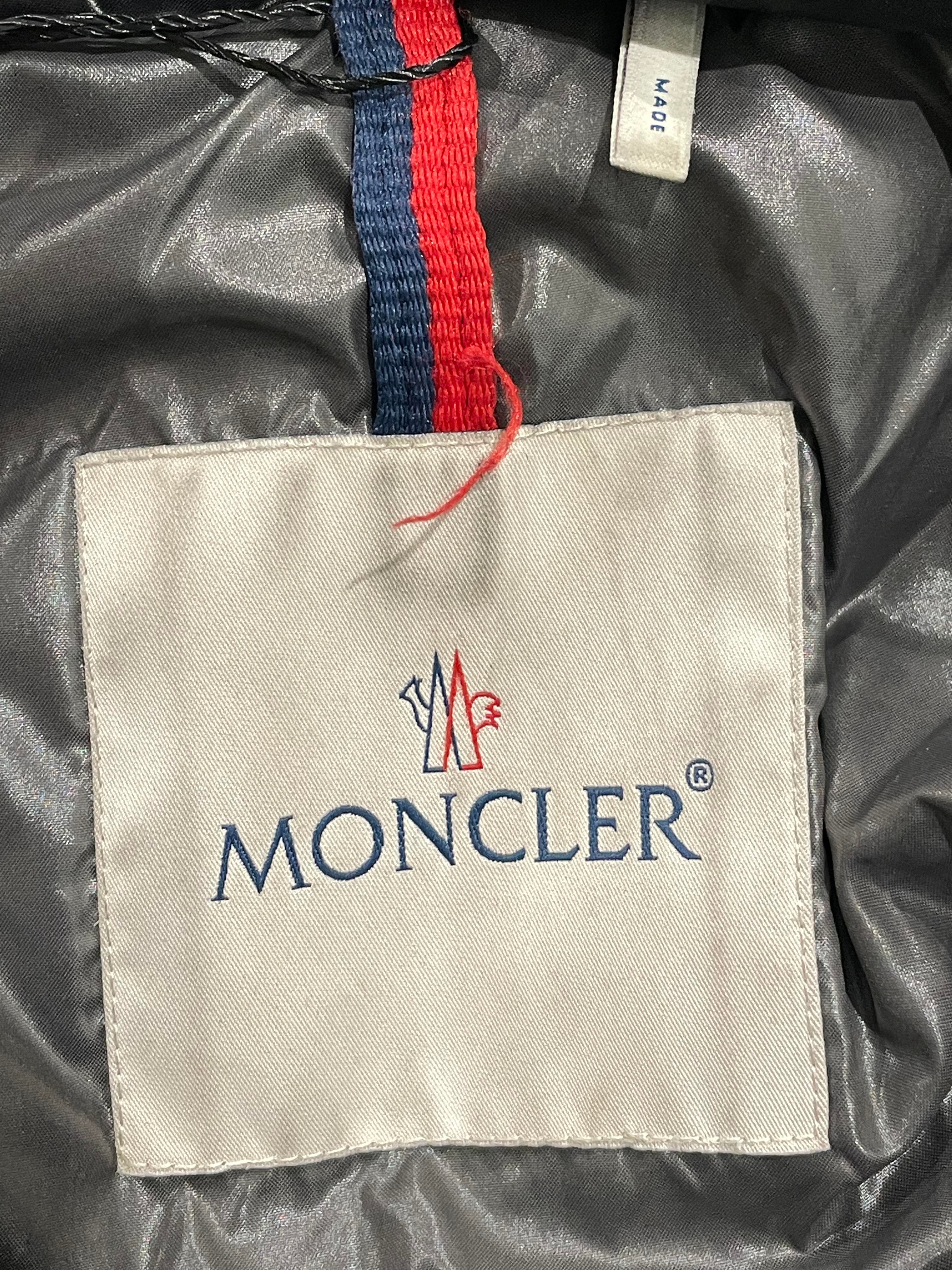Moncler "Maya" Black Puffer Coat