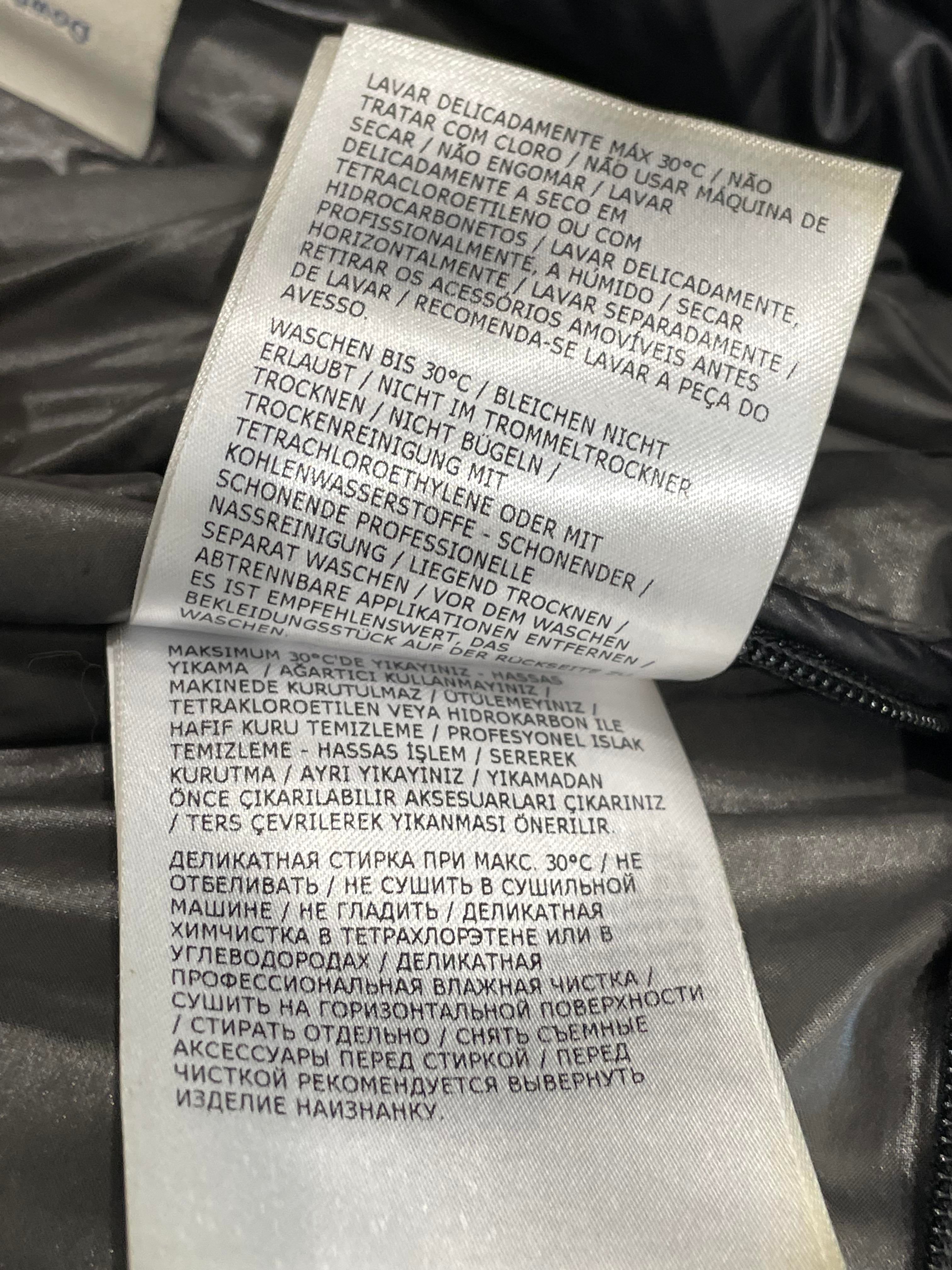 Moncler "Maya" Black Puffer Coat