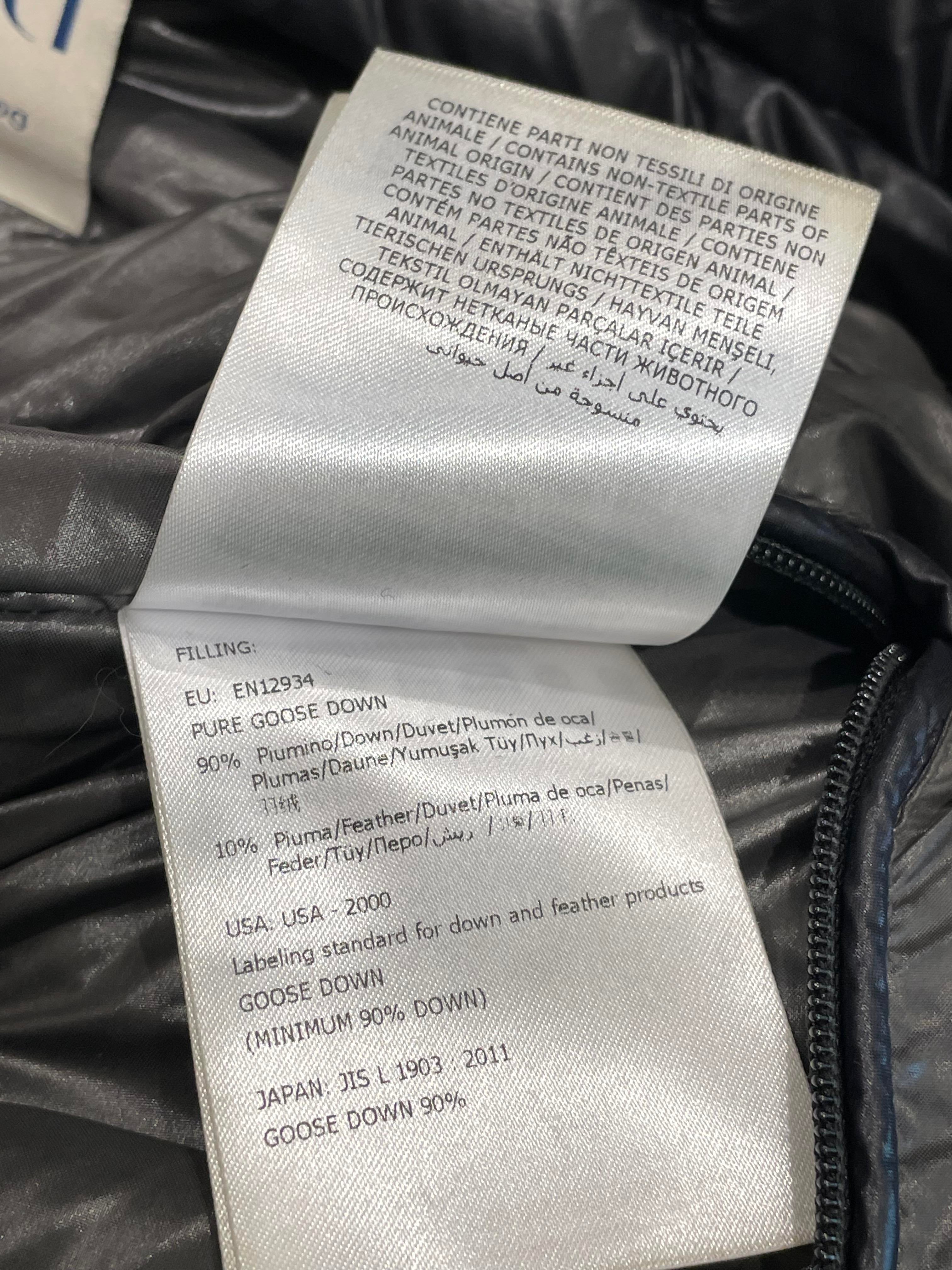 Moncler "Maya" Black Puffer Coat