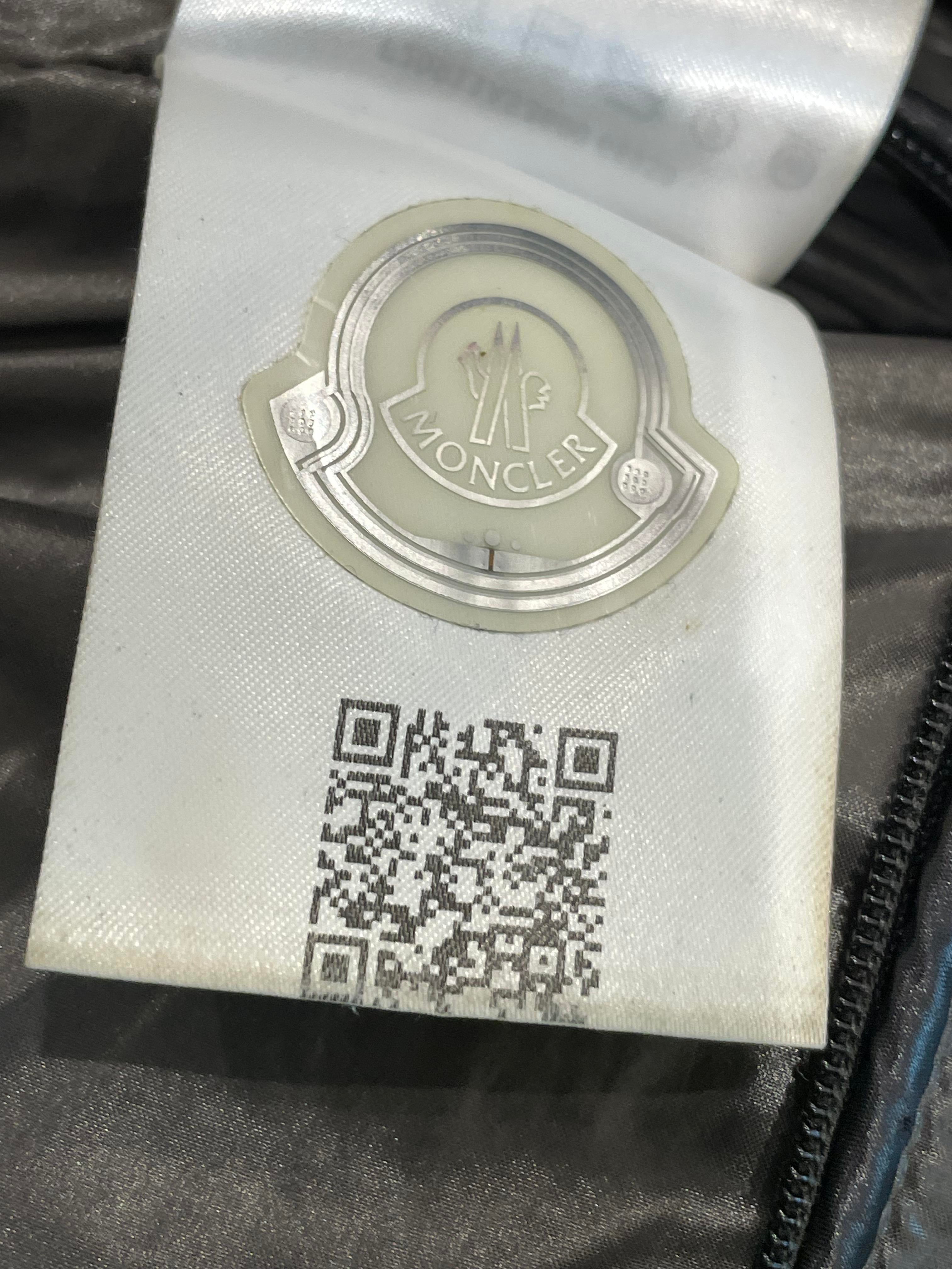 Moncler "Maya" Black Puffer Coat