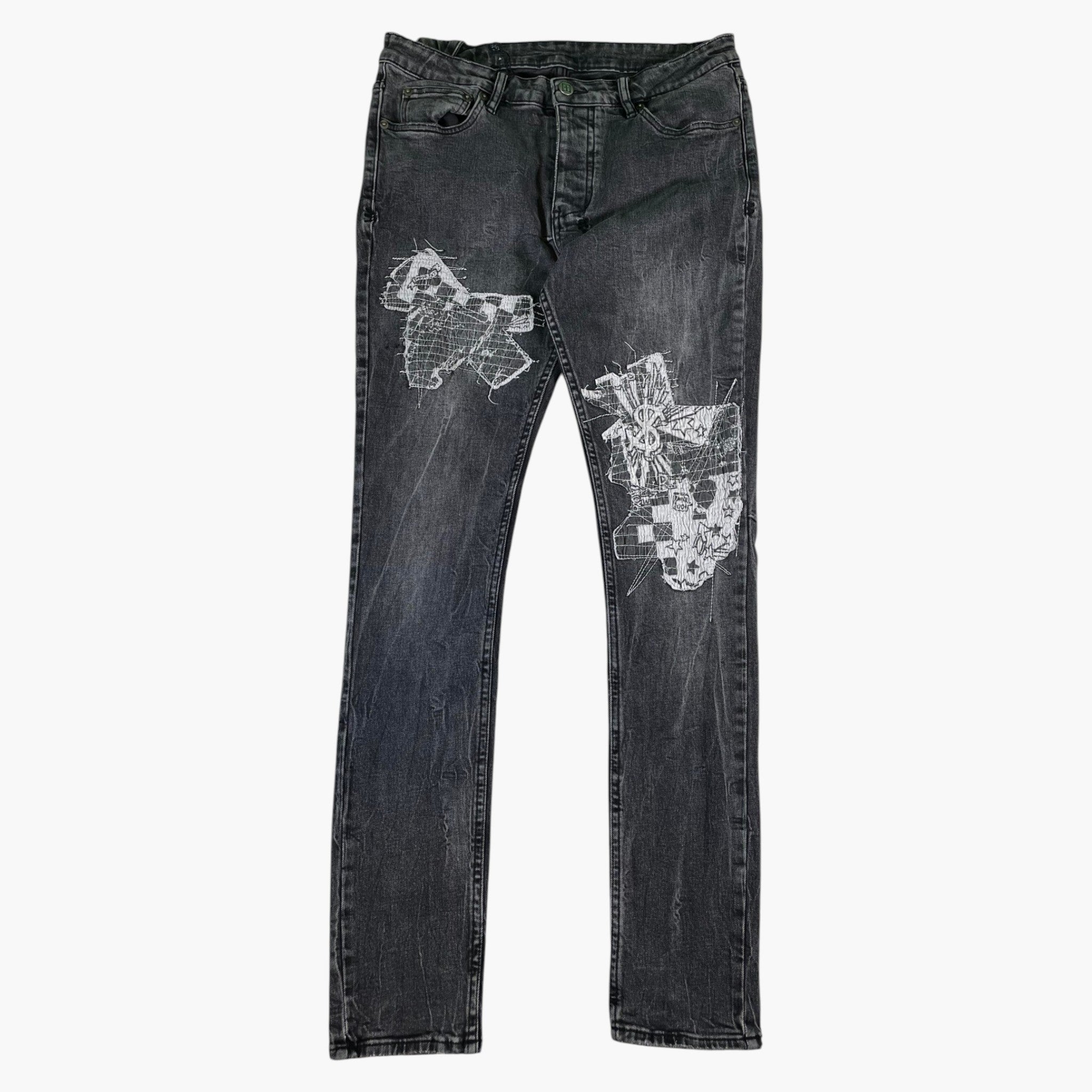Ksubi Patch Grey Jeans