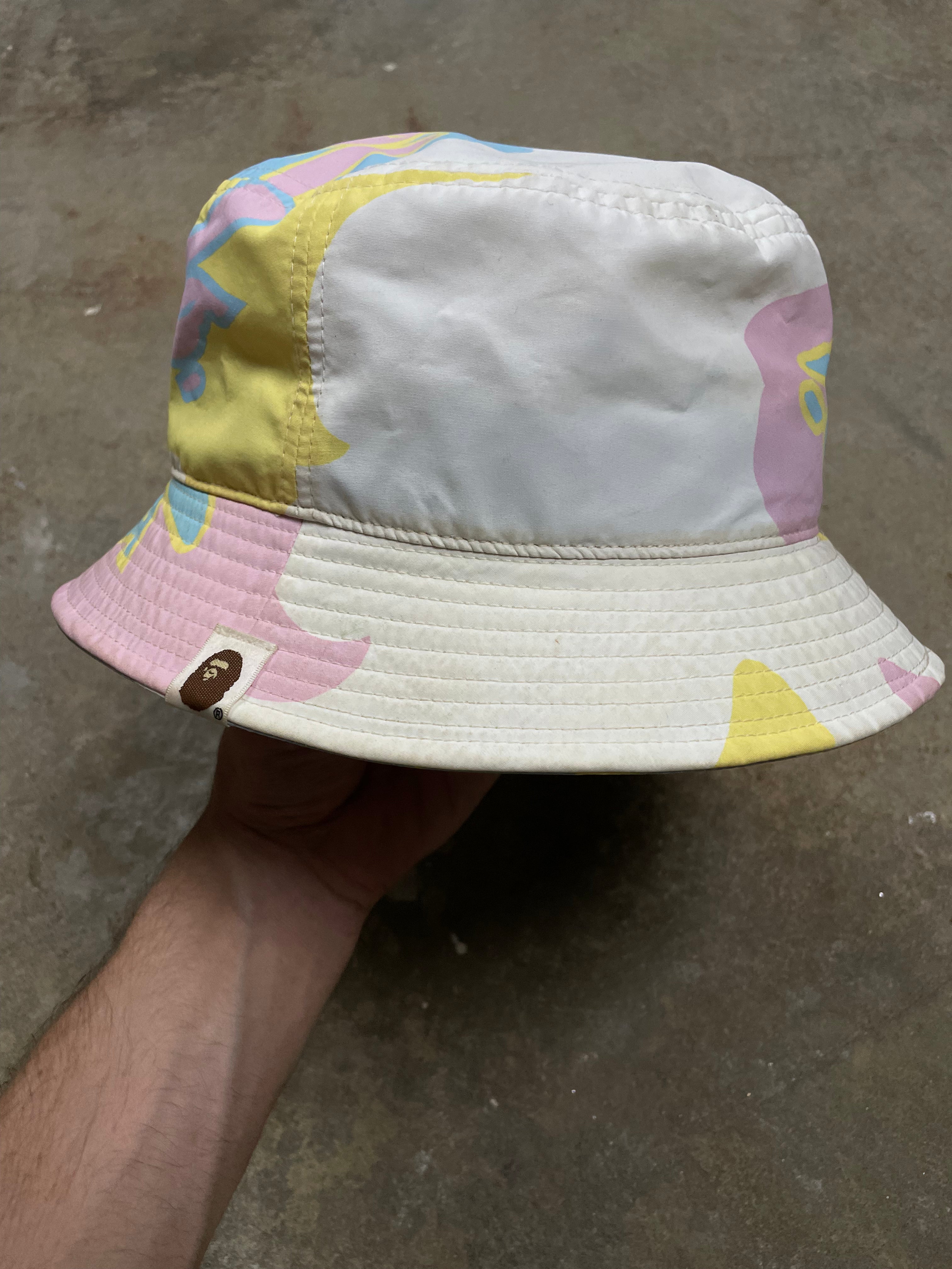 BAPE Bucket Pink & Multicolor Hat