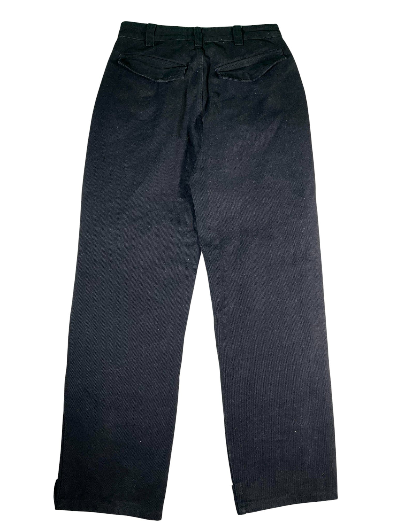 Vale Black Black Cargo Pants