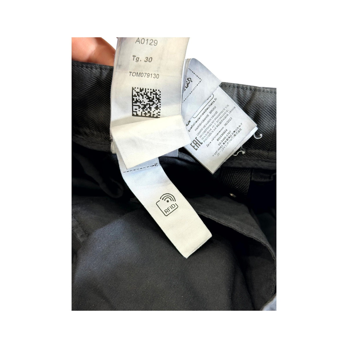 Stone Island Patch Black Cargo Pants