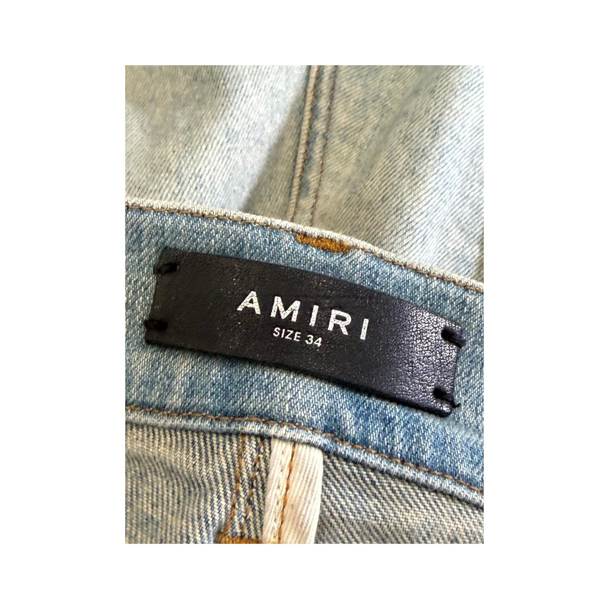Amiri Paint Drip Vintage Wash Jeans