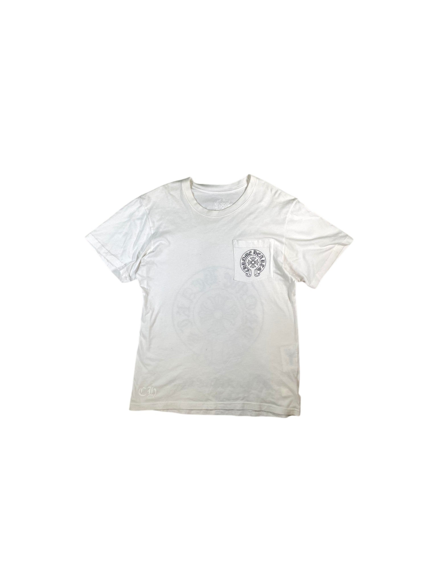 Chrome Hearts 'Los Angeles Horseshoe' White Tee