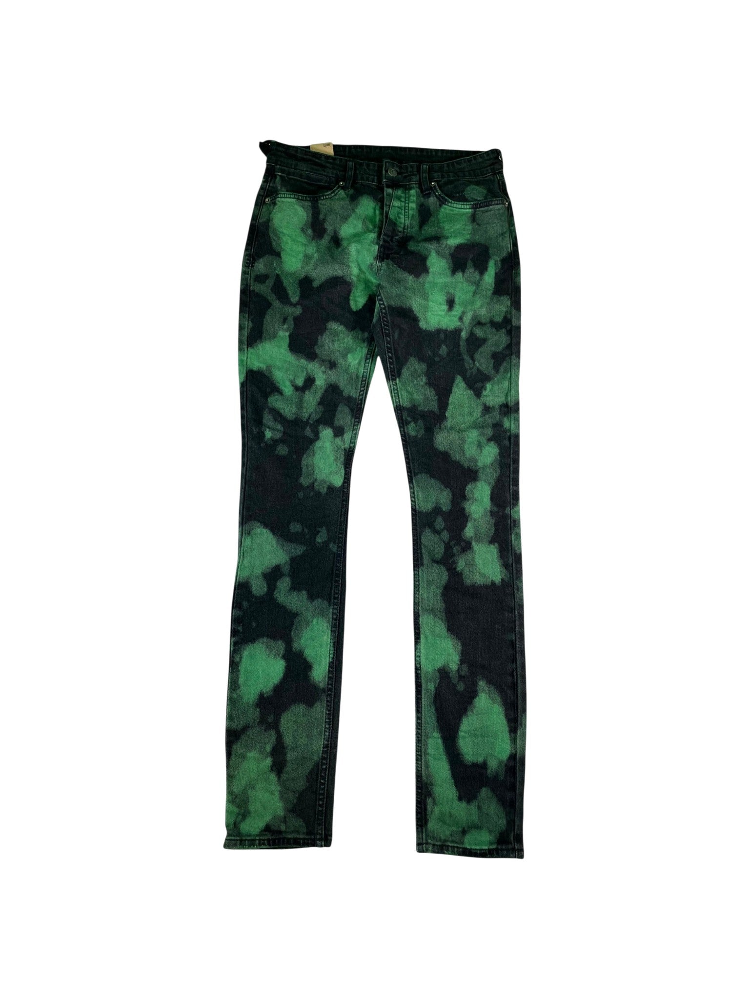 Ksubi "Van Winkle" Black & Green Jeans