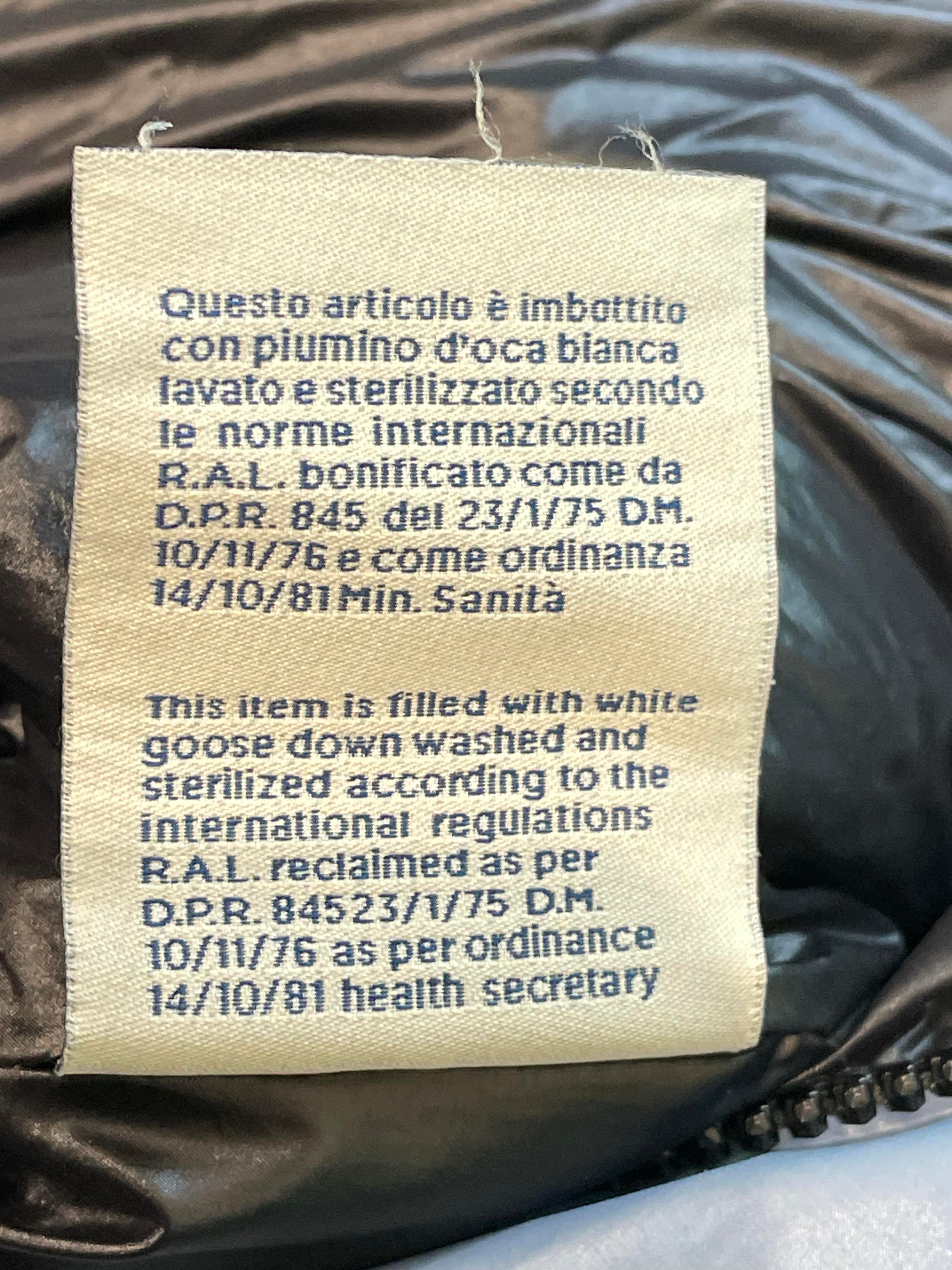 Moncler Blue & Black Puffer Coat Kids