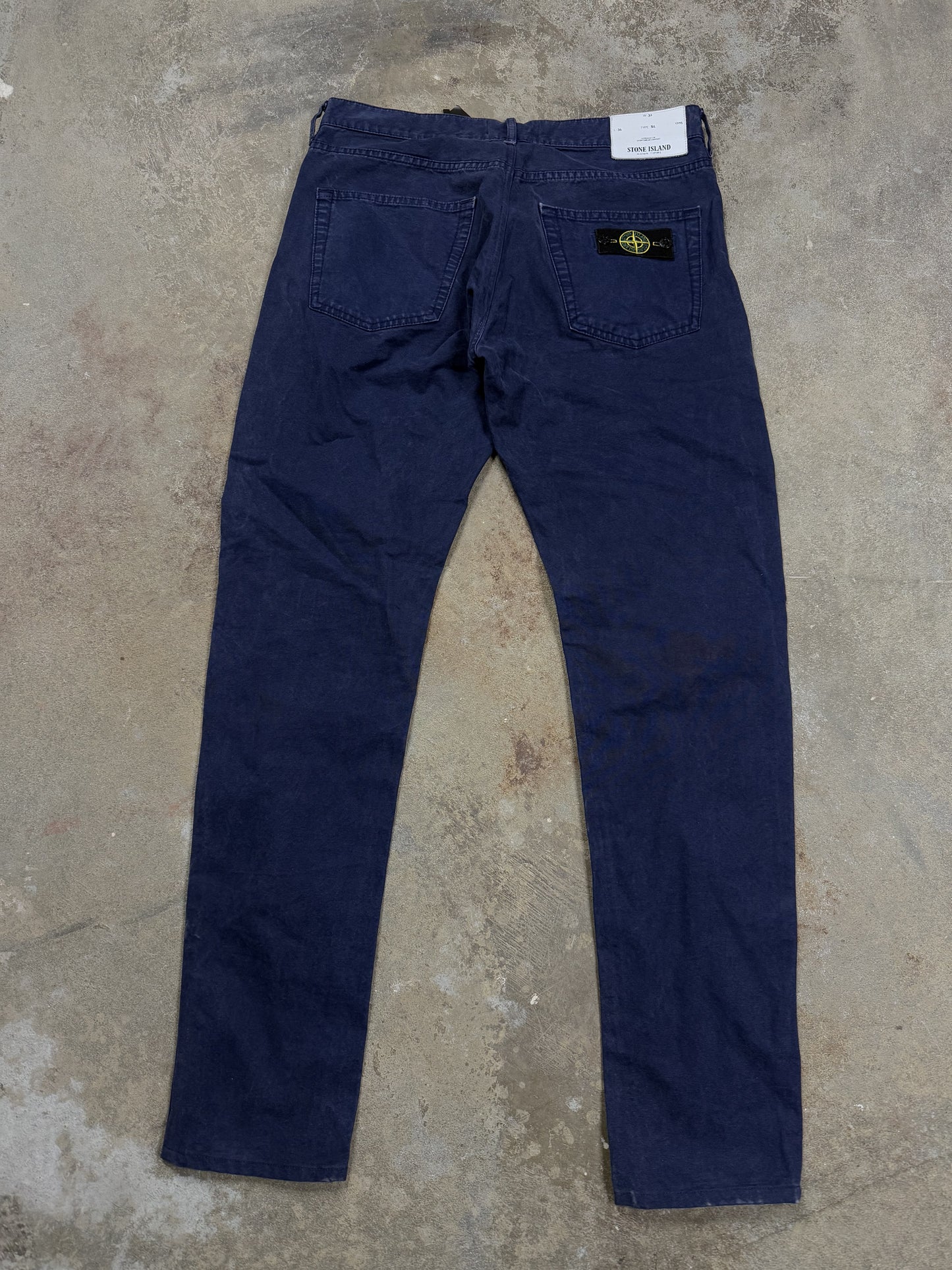 Stone Island Navy Jeans Used 34