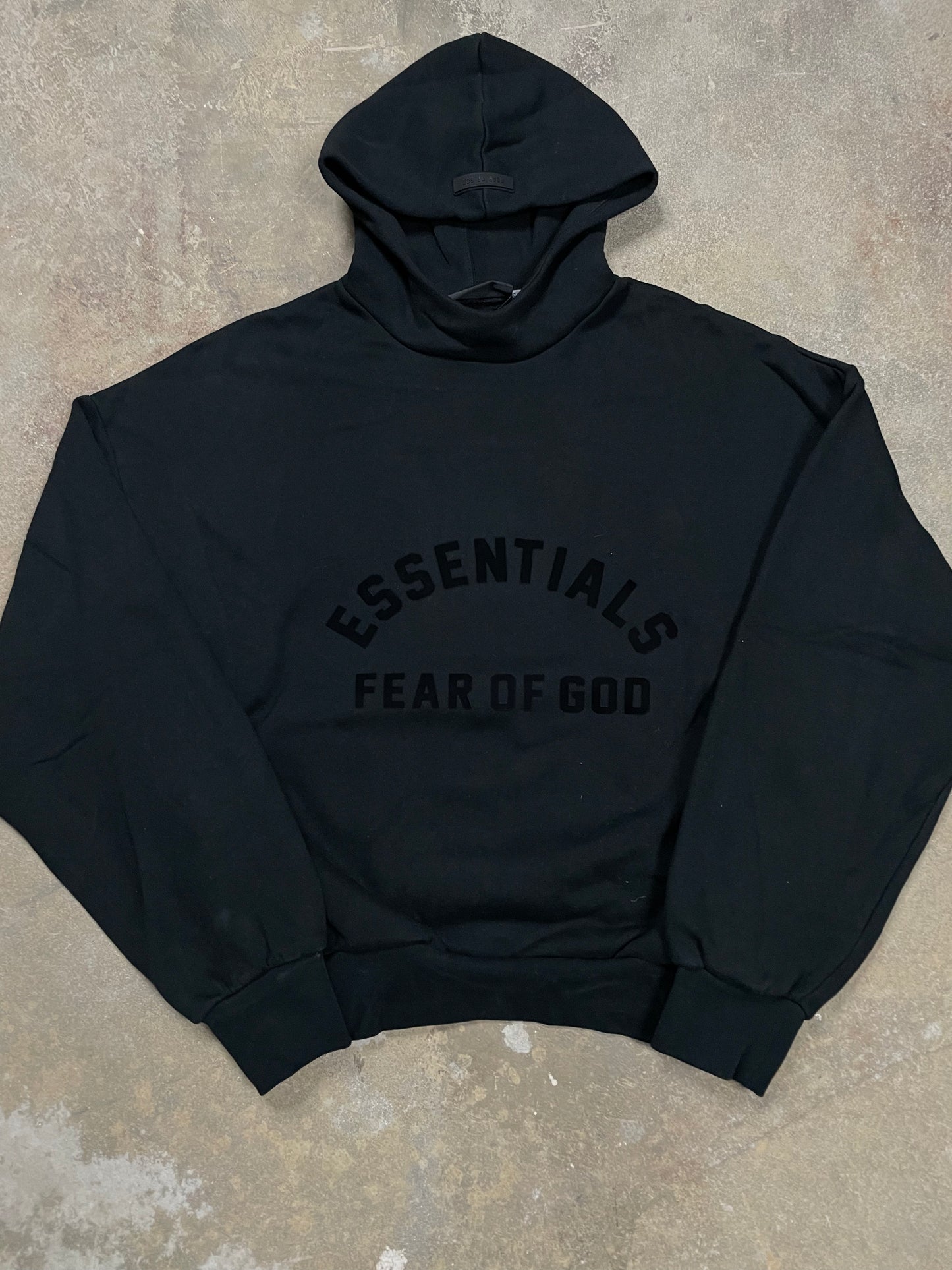 Essentials Hoodie FOG Black Small Used