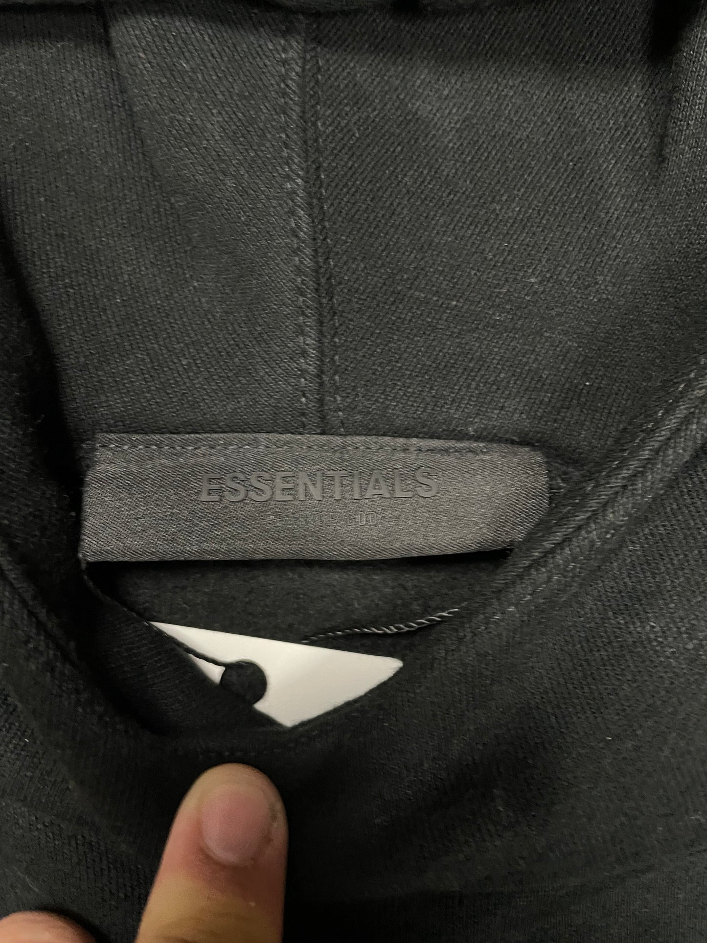 Essentials Hoodie FOG Black Small Used