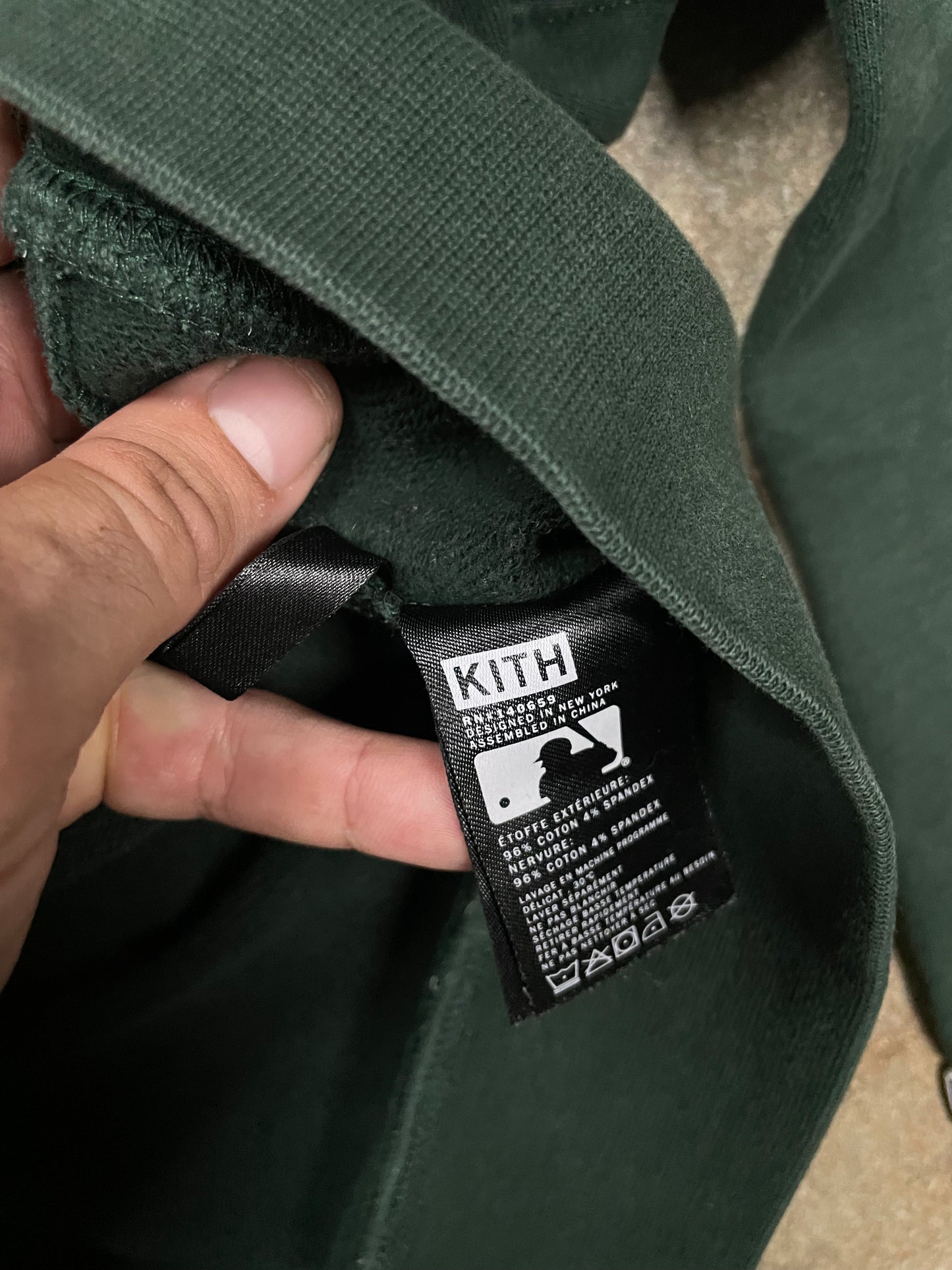 Kith Yankees Sweatsuit Green XS Used
