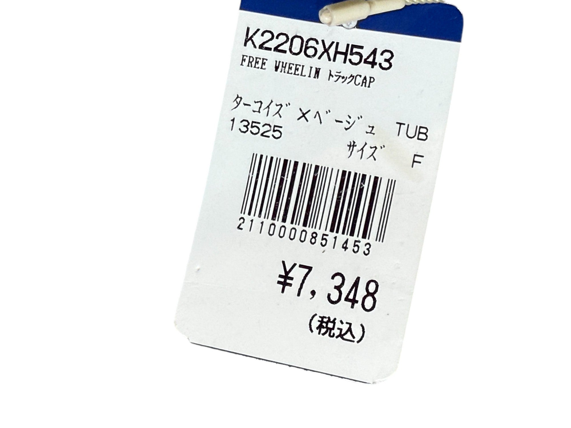 Kapital Teal & Tan Trucker Cap