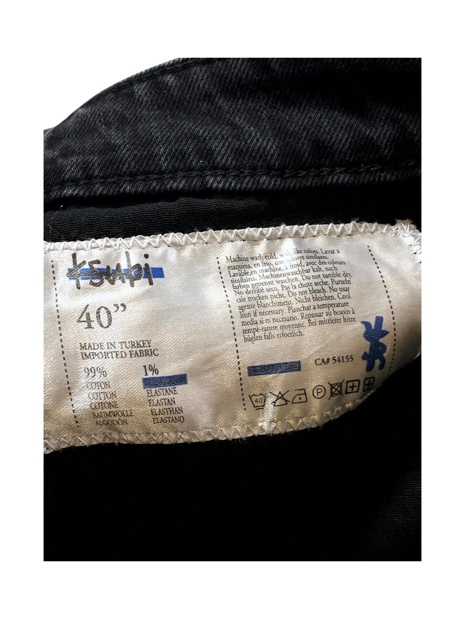 Ksubi Plus Monogram Black Jeans