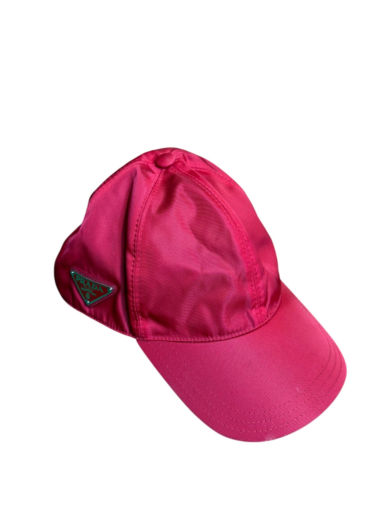 Prada Nylon Red Cap
