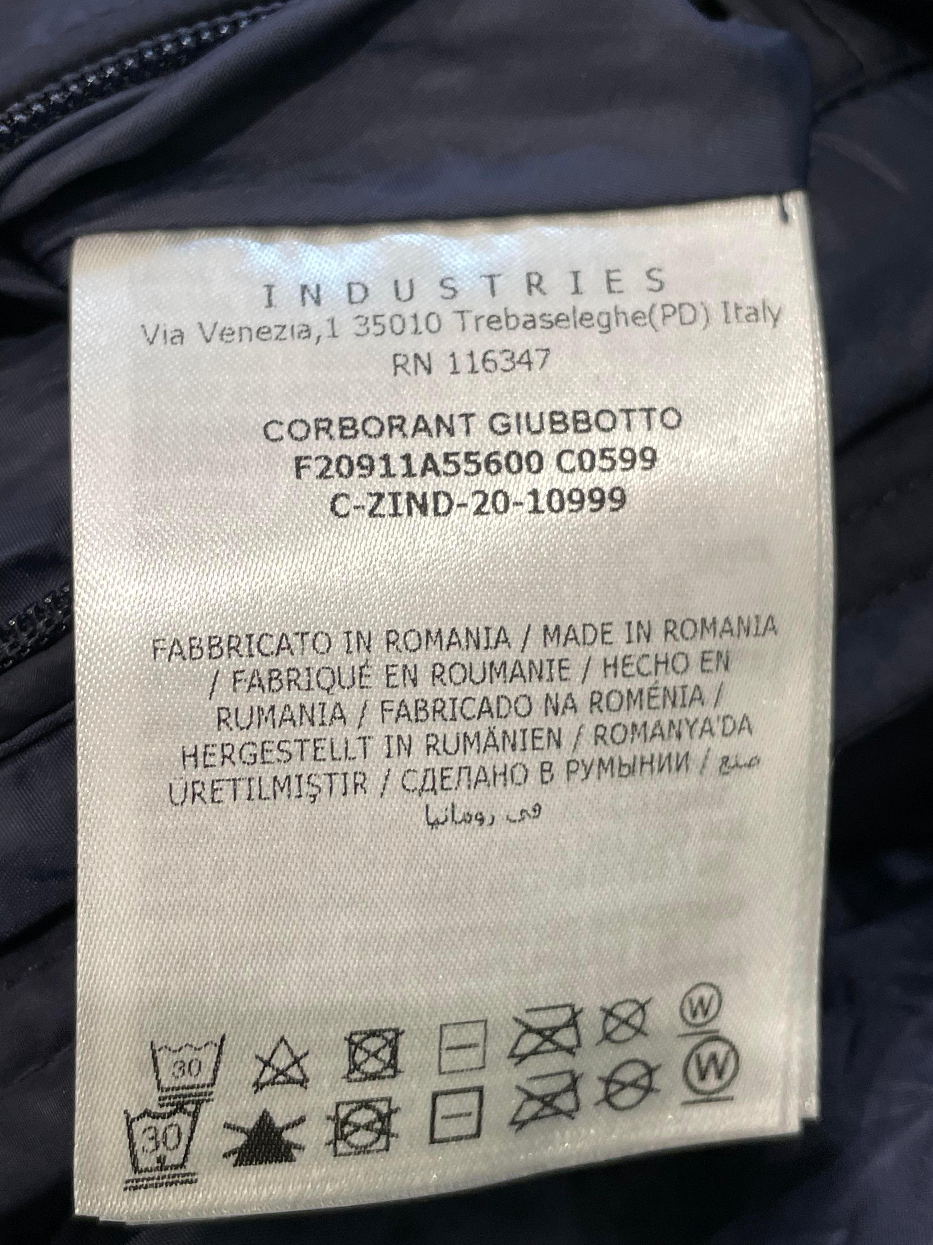 Moncler "Corborant" Navy RWB Stripe Jacket