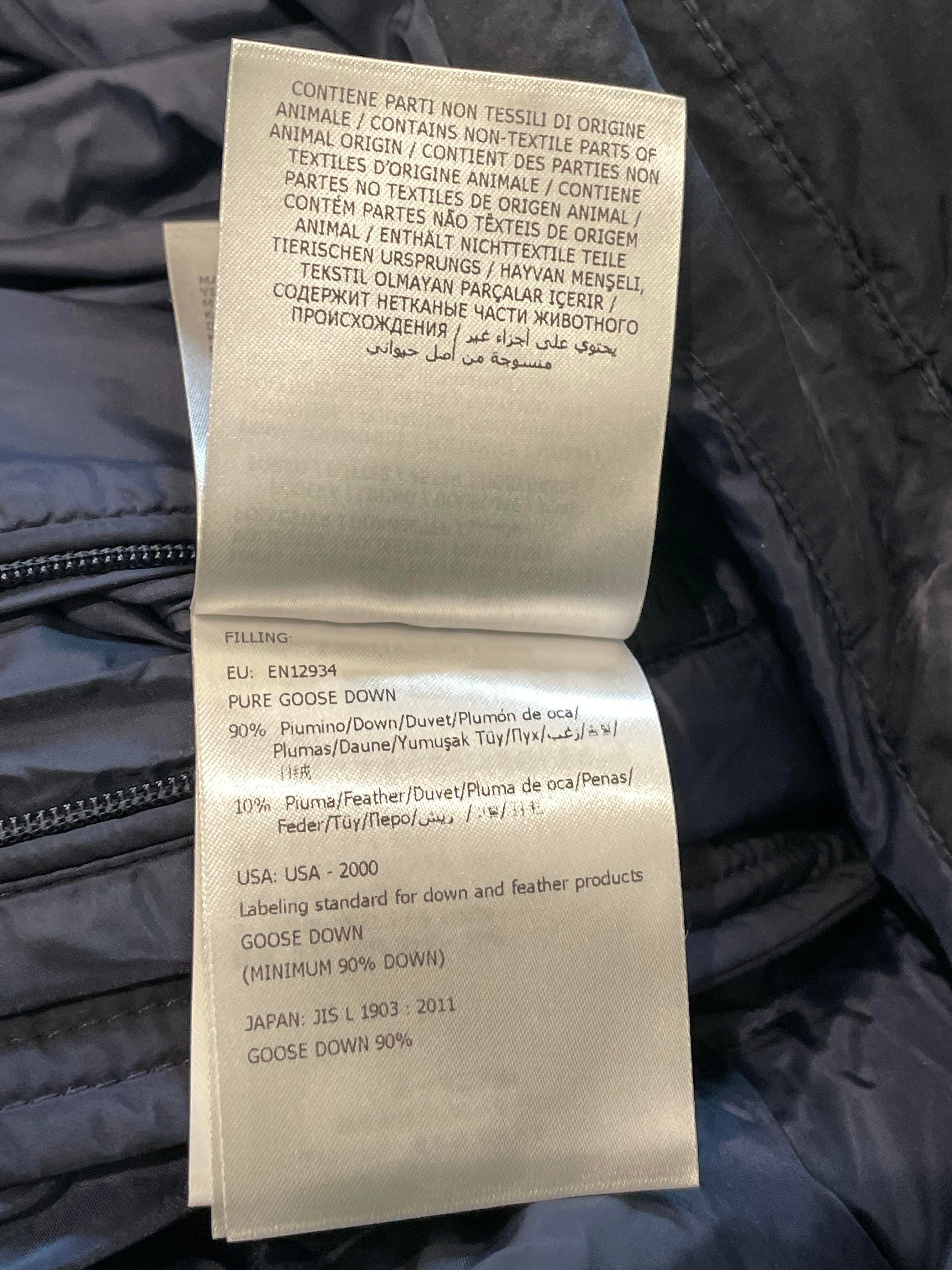 Moncler "Corborant" Navy RWB Stripe Jacket