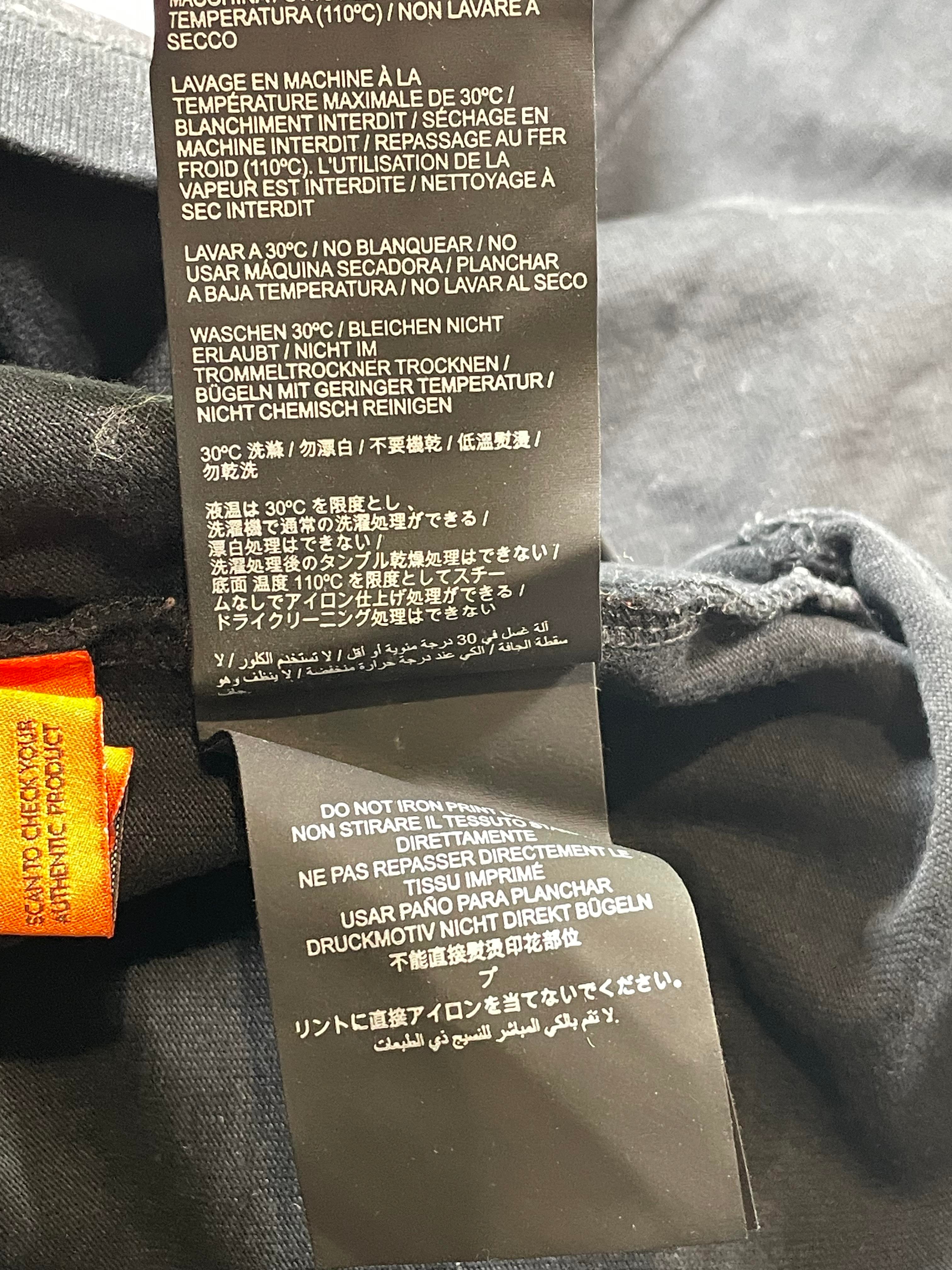 Heron Preston Black Swan Pink & Green Tee