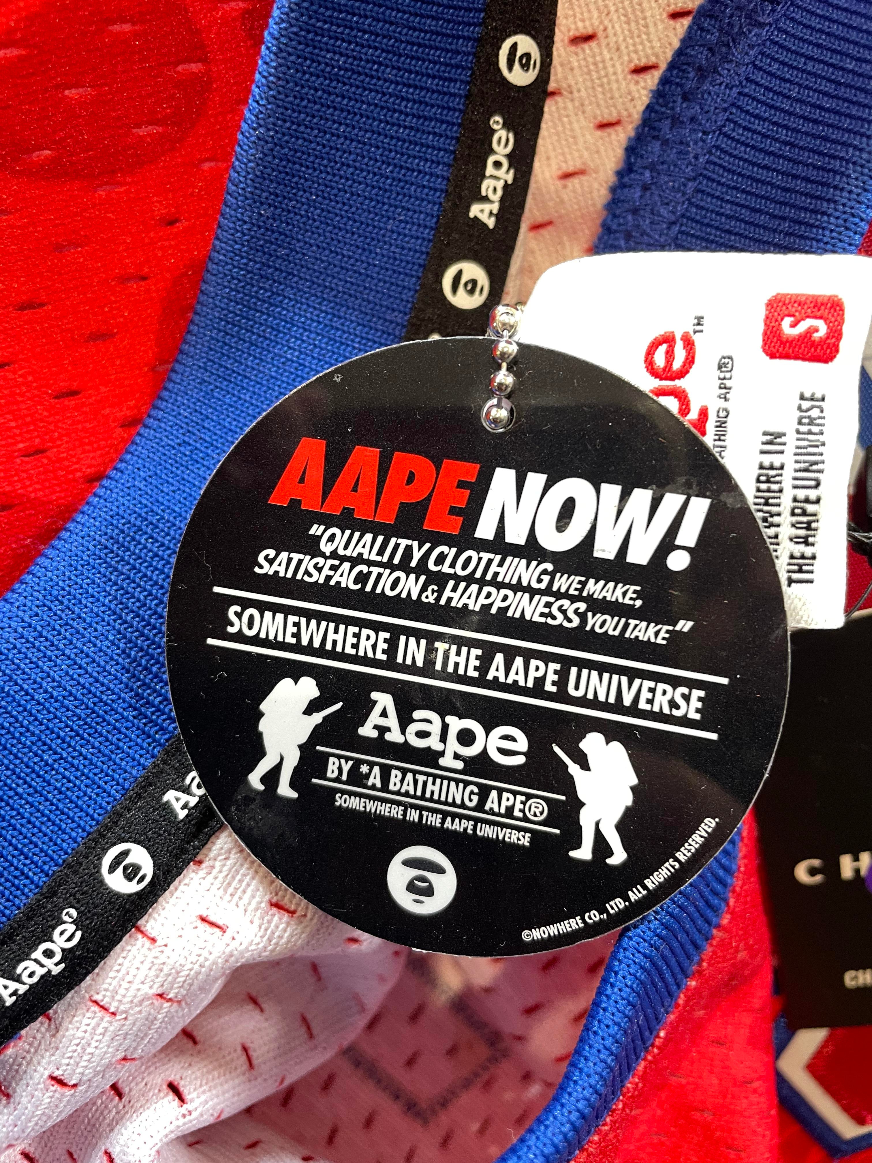 AAPE Red & Blue Jersey