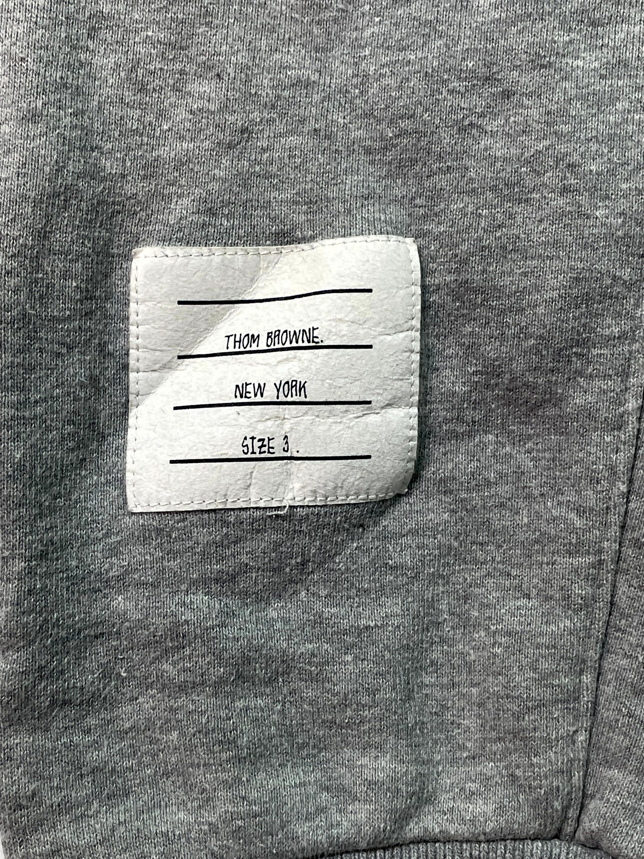 Thom Browne 4 Bar Grey Sweats