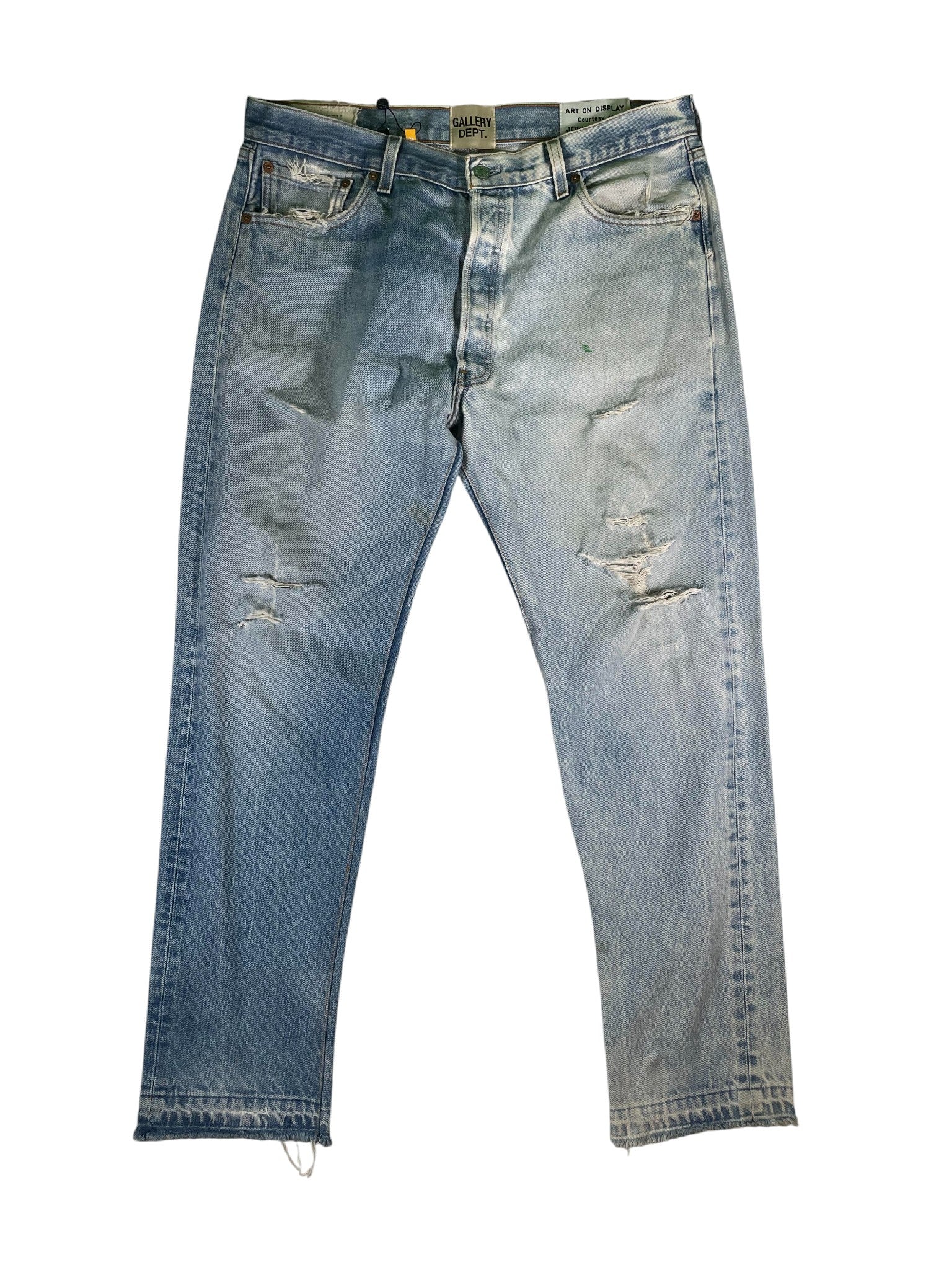 Gallery Dept Light Wash Reworked Jeans